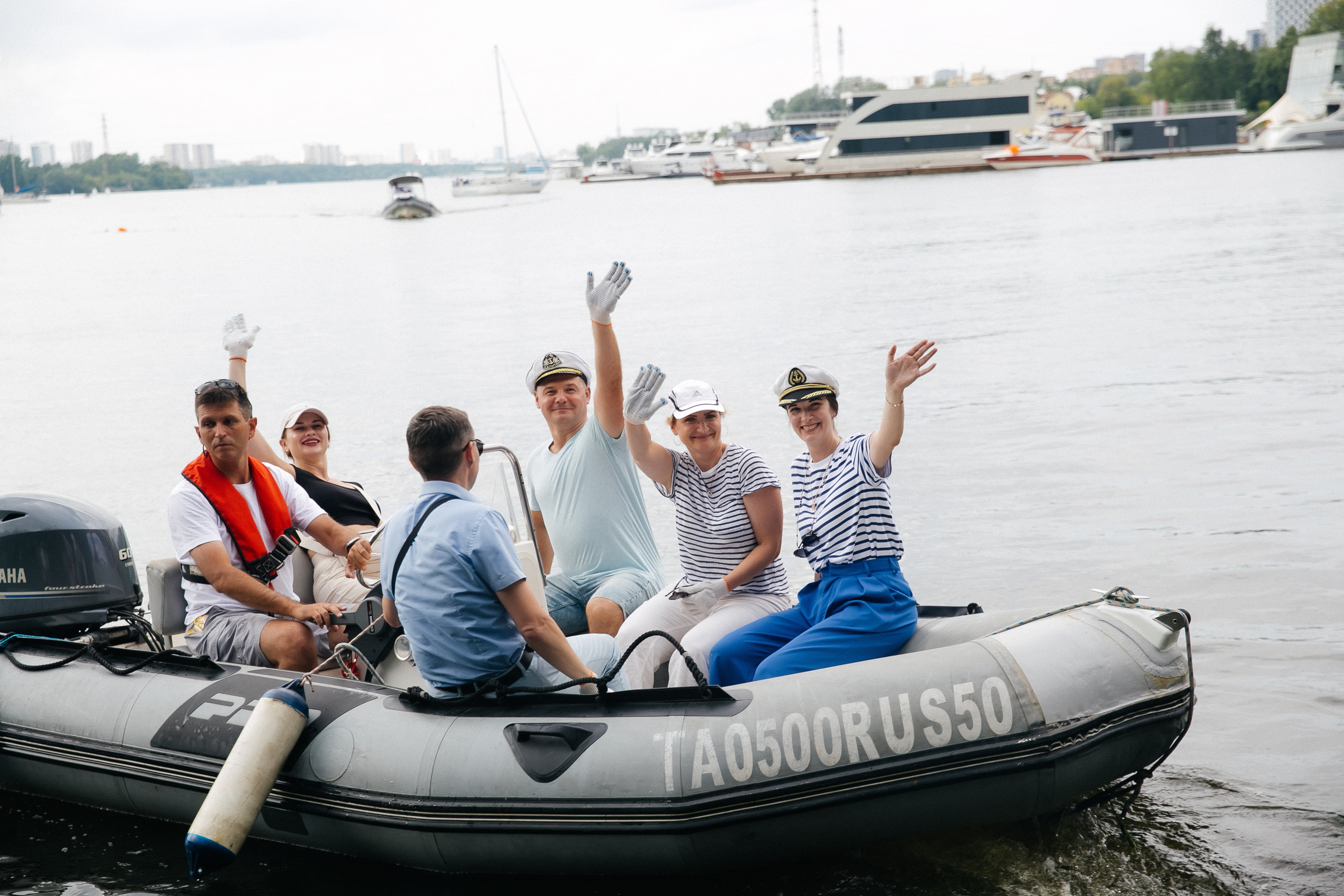Корпоратив «Первый промышленный оператор» на регатах. Фотограф в Москве