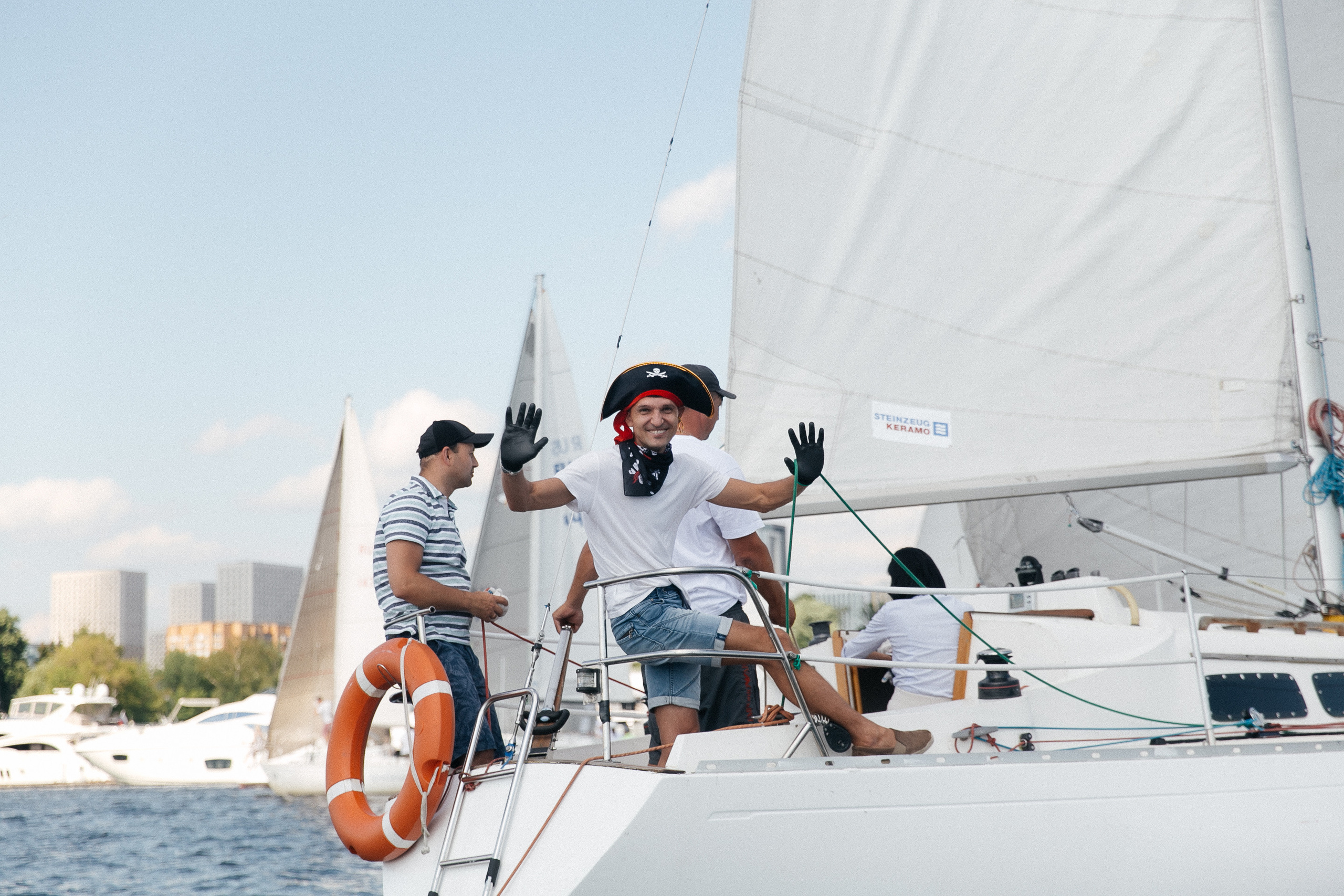 Корпоратив «Первый промышленный оператор» на регатах. Фотограф в Москве