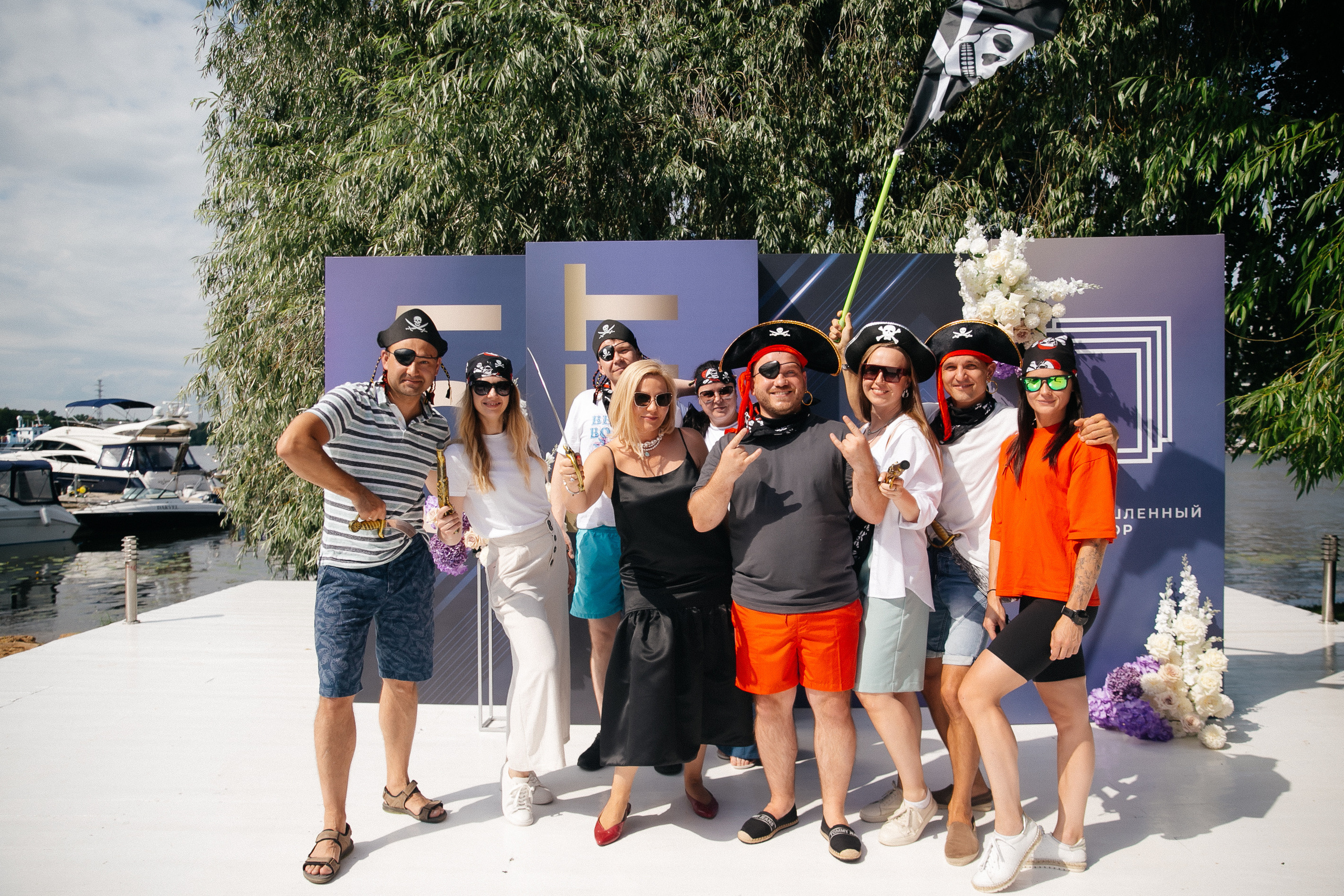Корпоратив «Первый промышленный оператор» на регатах. Фотограф в Москве