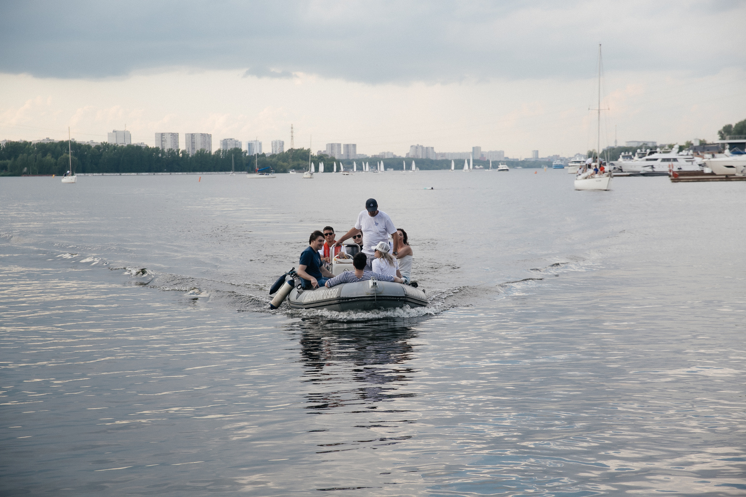 Корпоратив «Первый промышленный оператор» на регатах. Фотограф в Москве