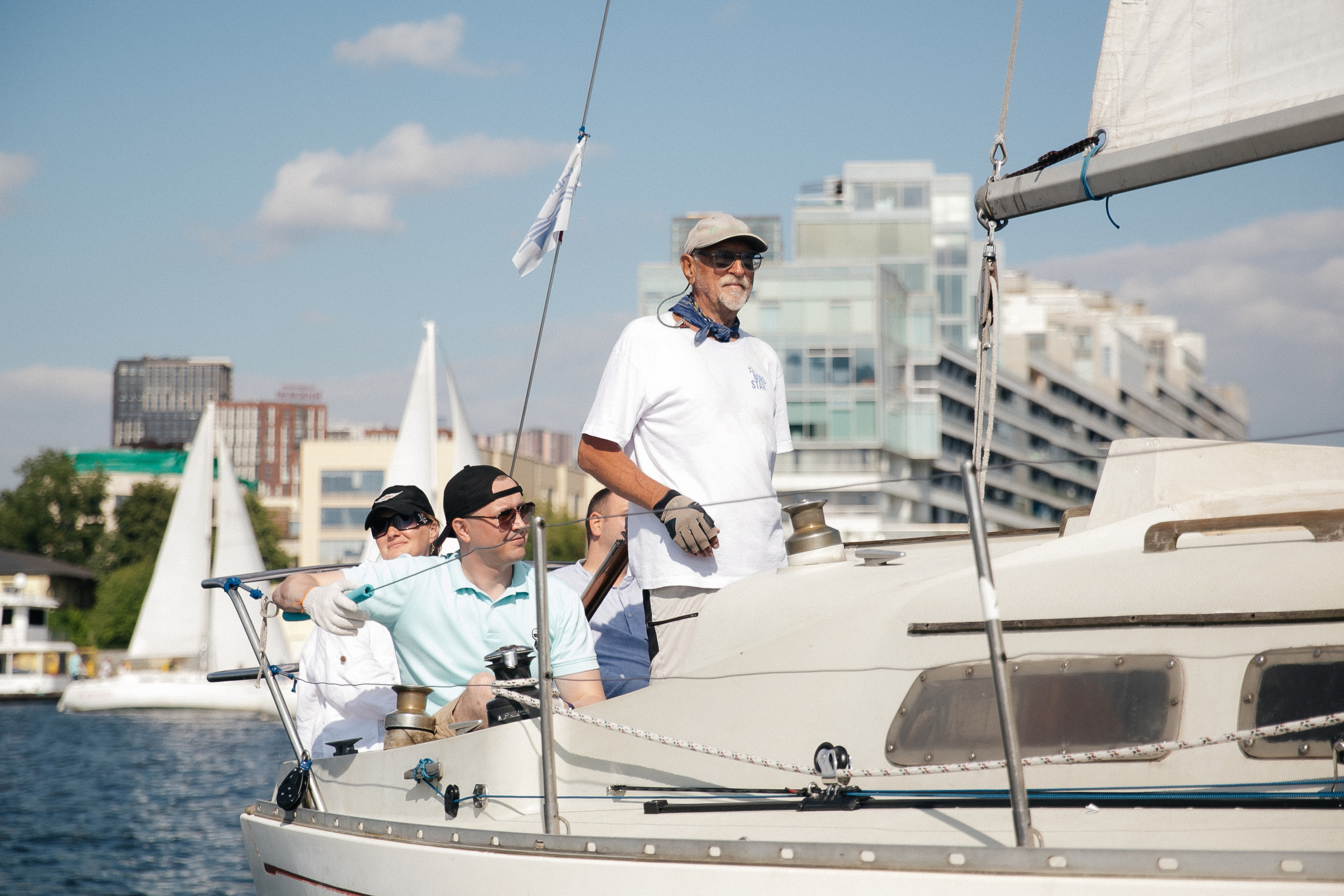 Корпоратив «Первый промышленный оператор» на регатах. Фотограф в Москве