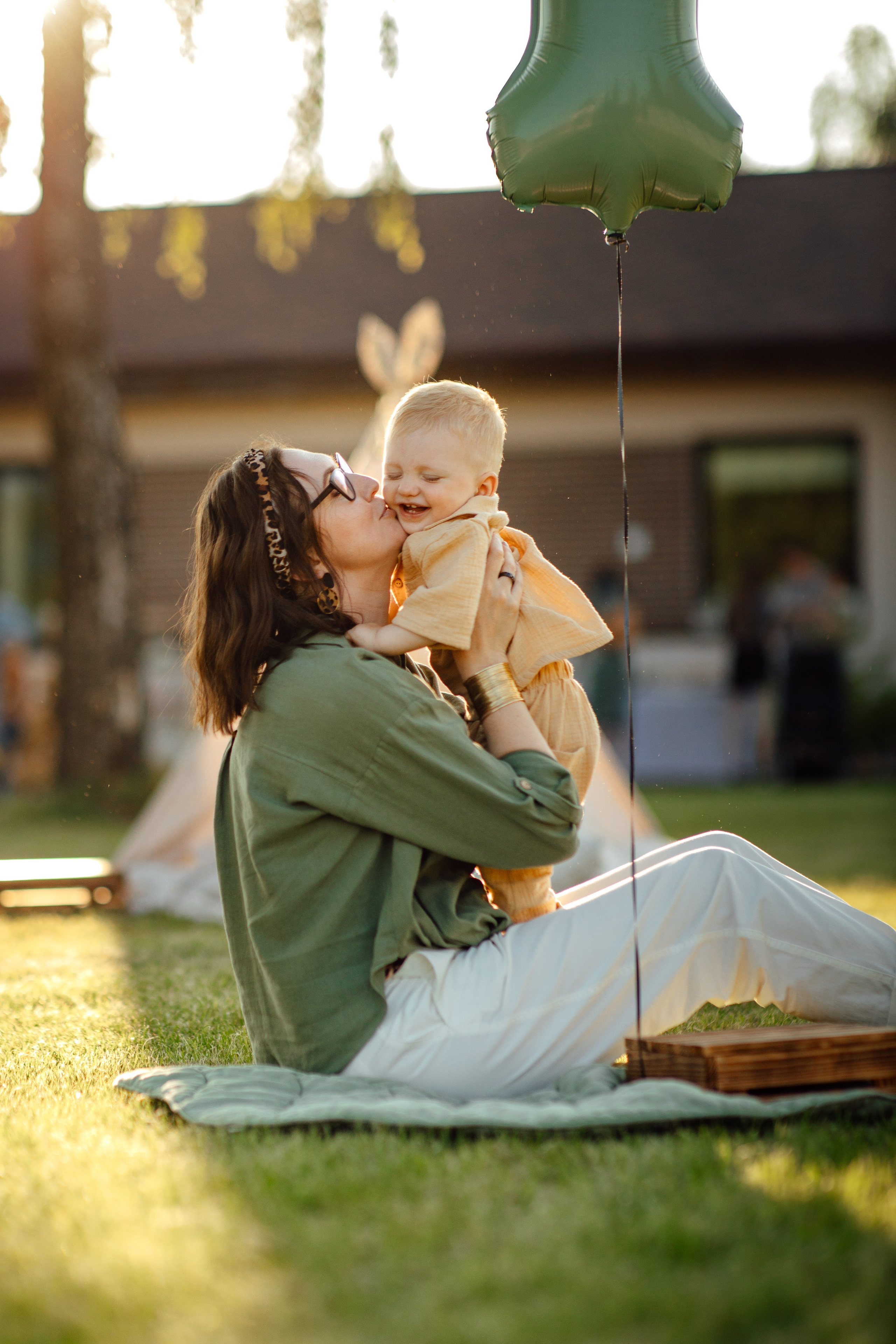 Максику 1 годик, отмечаем дома