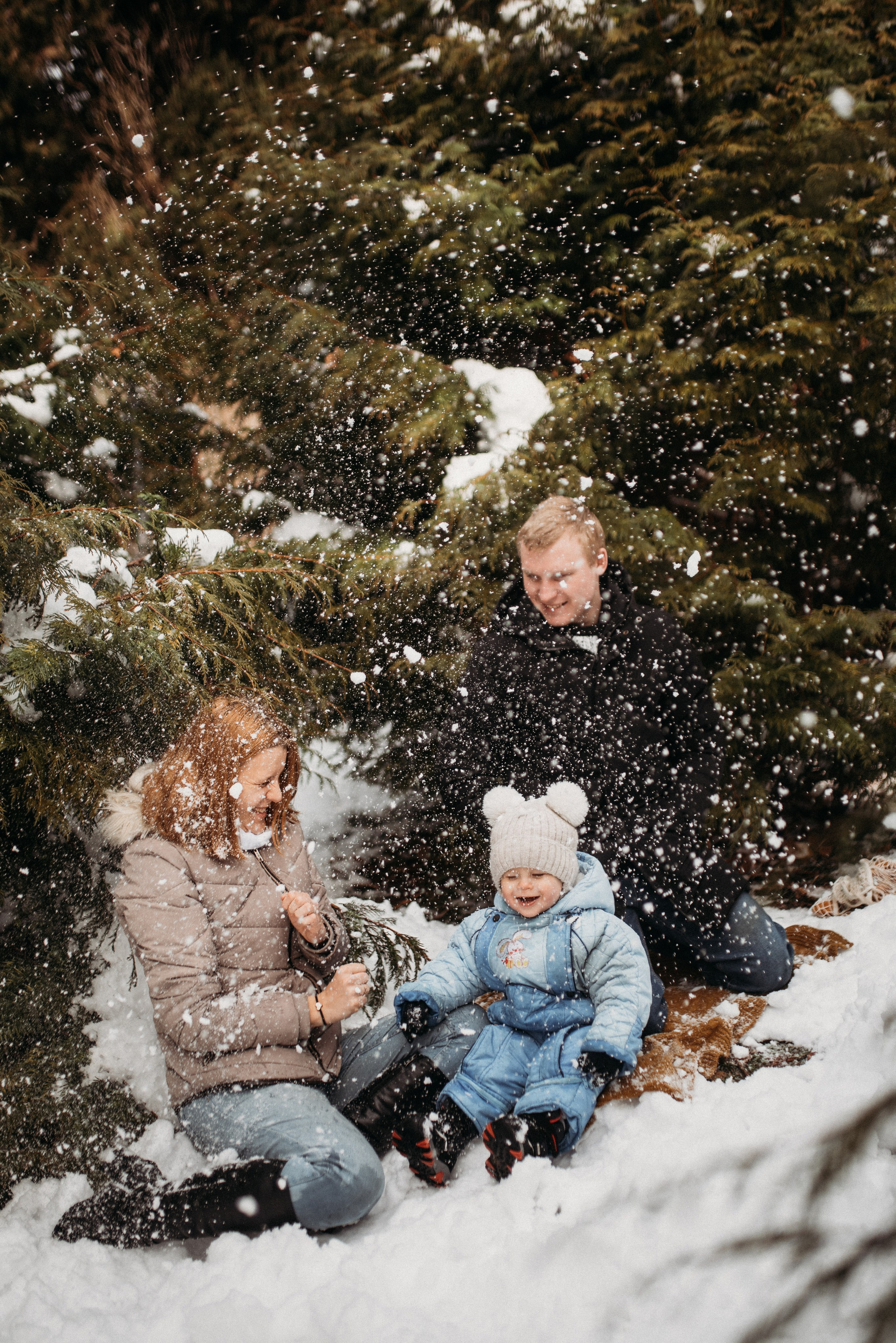 Серёжа и снег ❄️. Фотограф в Сочи — Маргарита Поганова