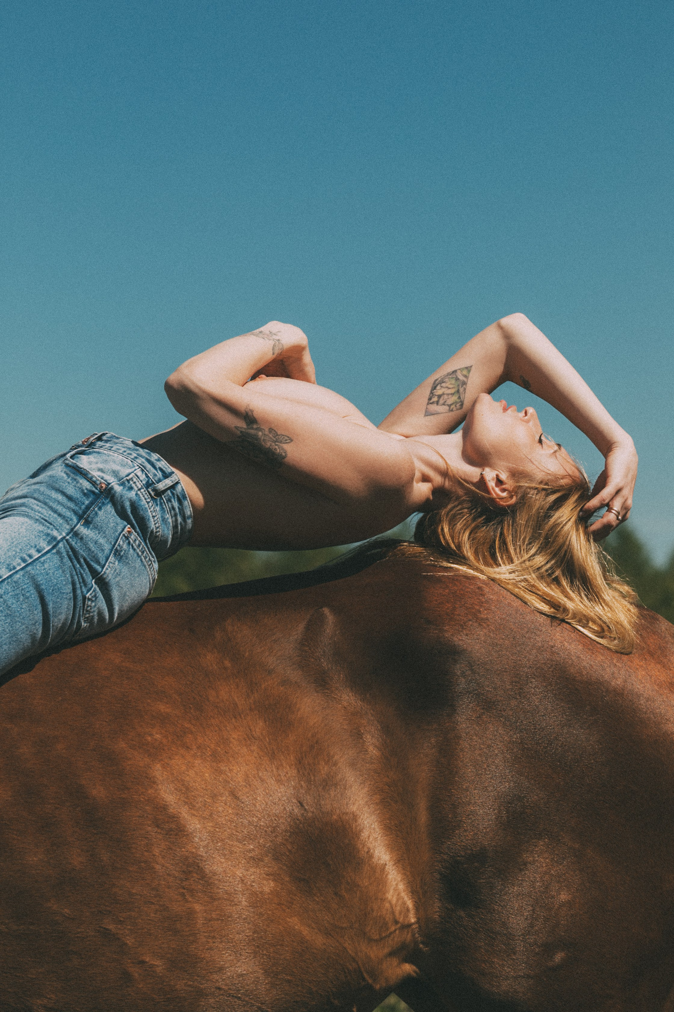 Улица & природа. Модель Москва каталожная и творческая съемка Anna Antlers