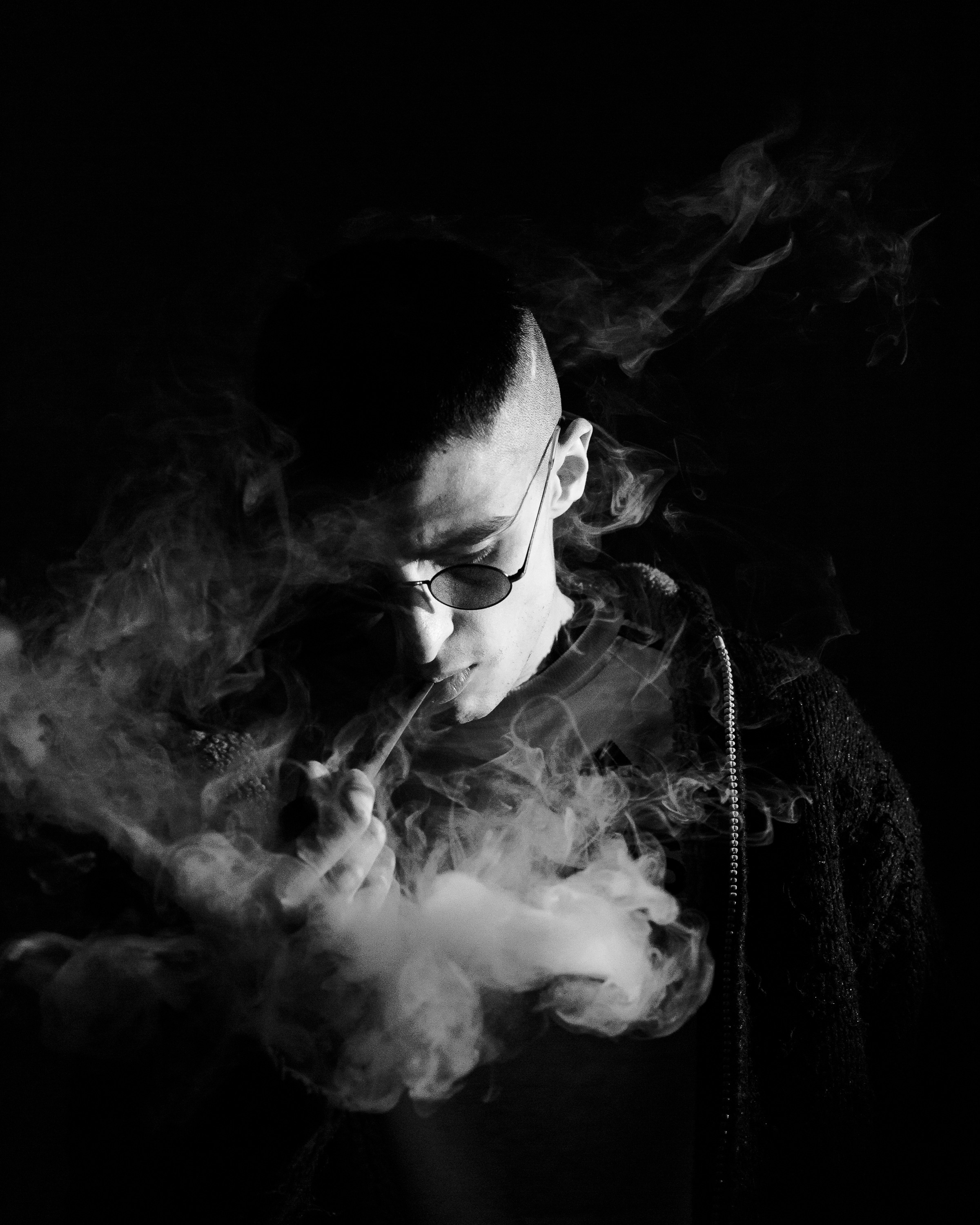 Мужская съёмка в студии. Фотограф vitalina.fox