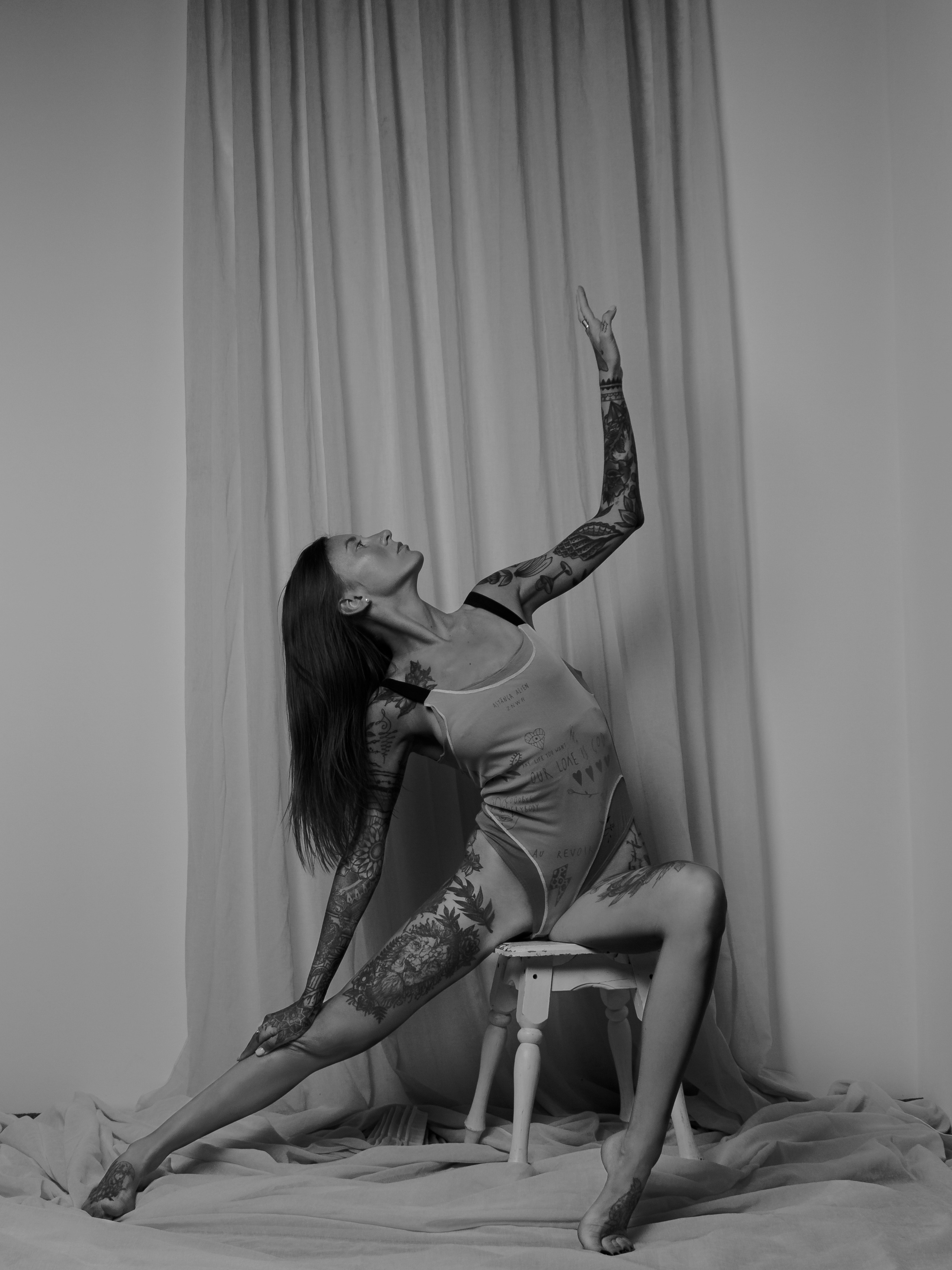 Женская съёмка в студии. Фотограф vitalina.fox