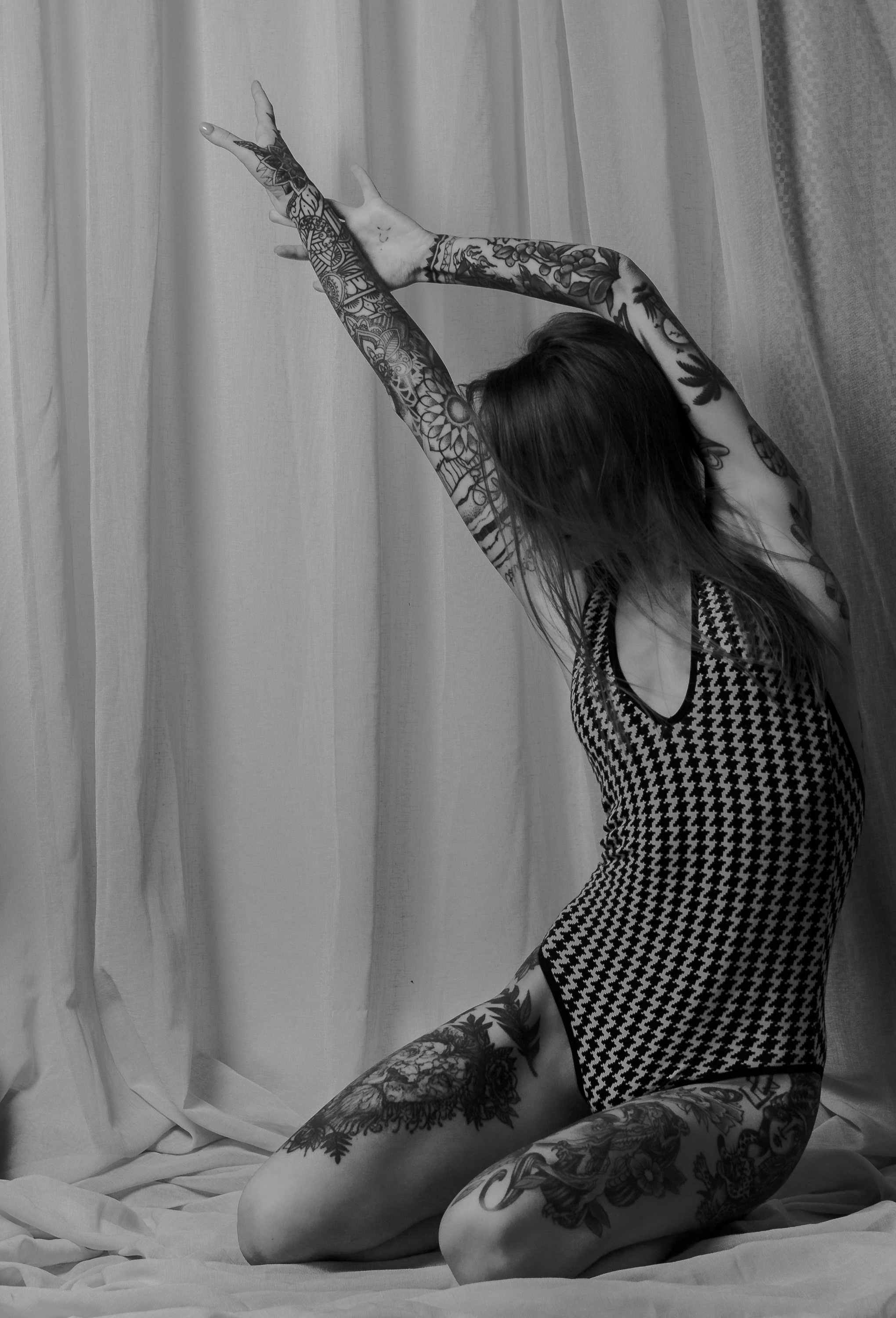 Женская съёмка в студии. Фотограф vitalina.fox