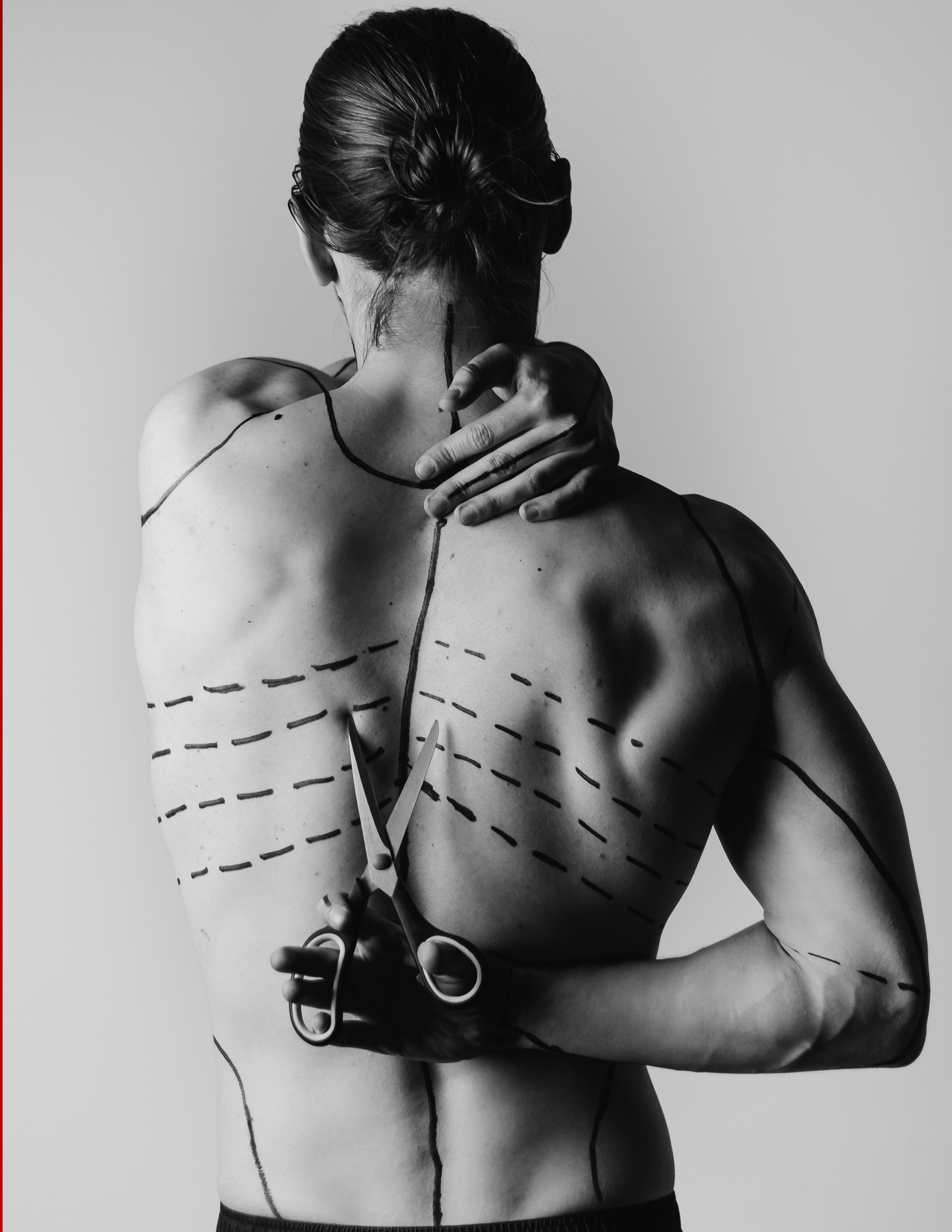 Мужская съёмка в студии. Фотограф vitalina.fox