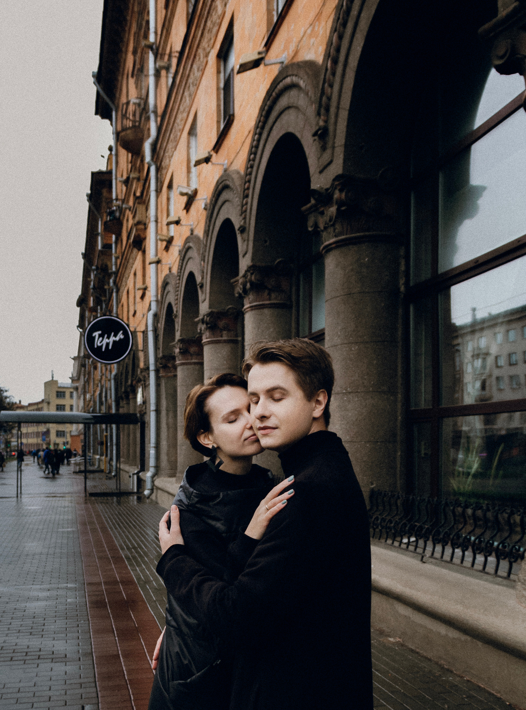 Съёмка под дождём. Фотограф vitalina.fox