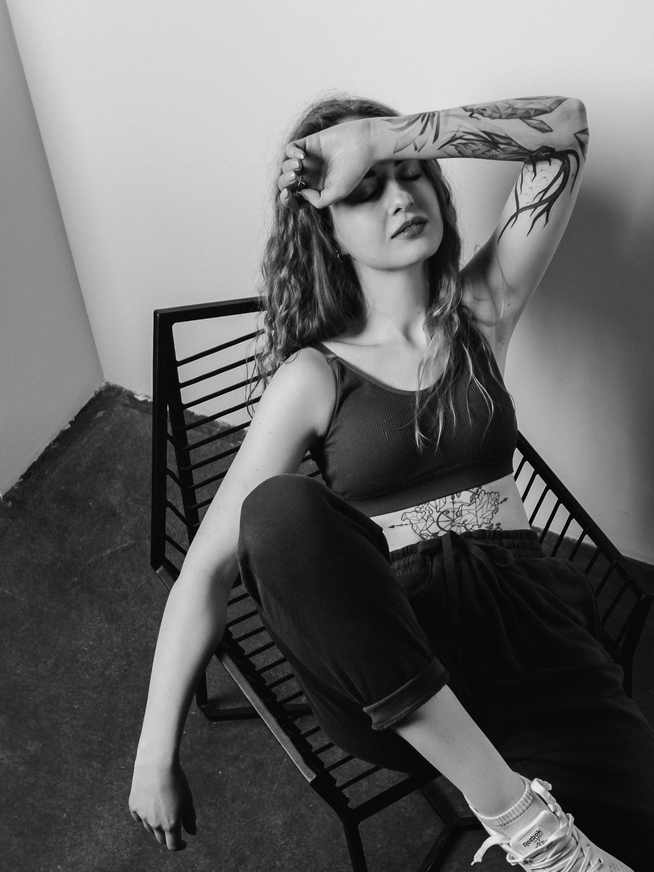 Женская съёмка в студии. Фотограф vitalina.fox