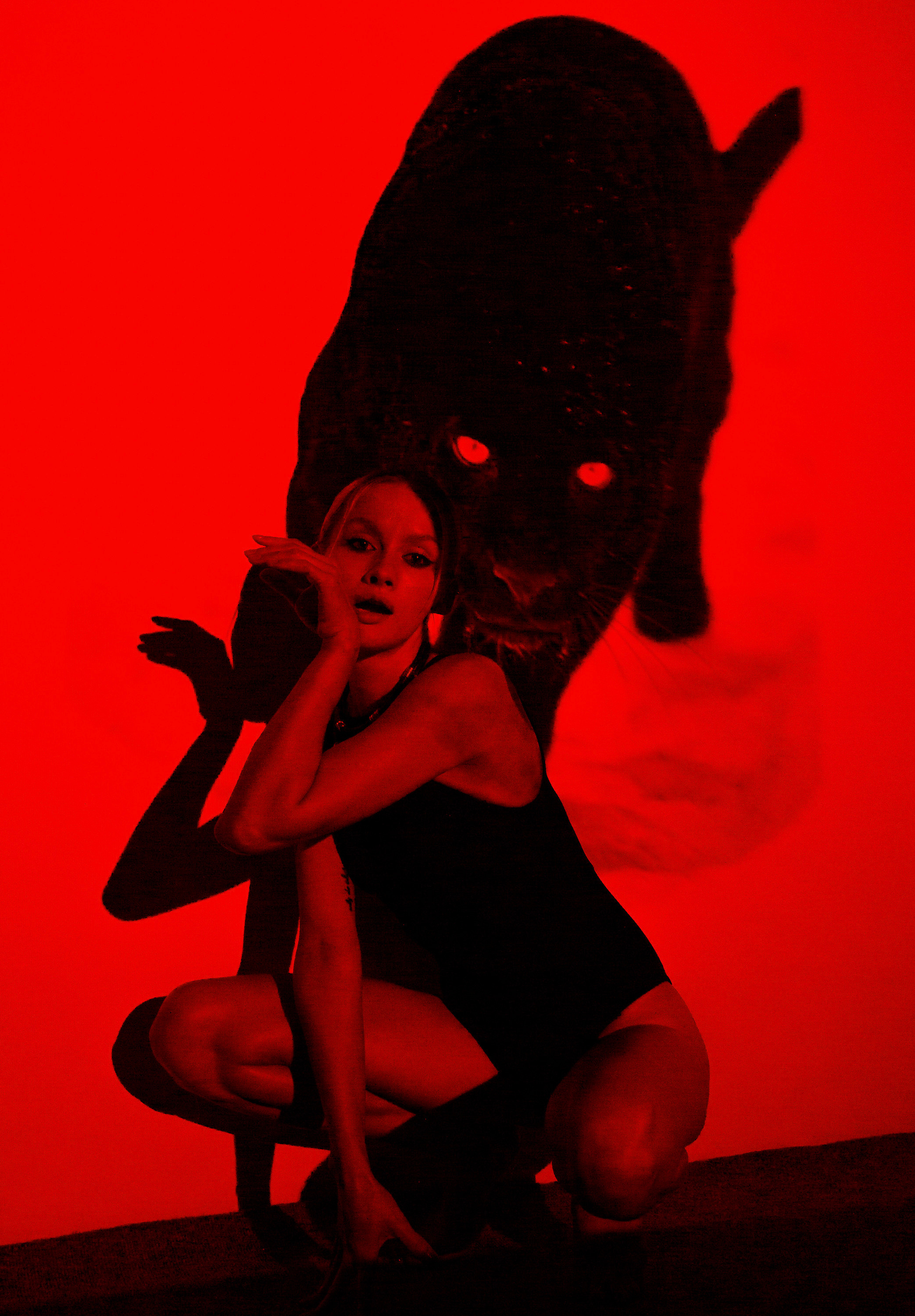 Фотосессия с проектором. Фотограф vitalina.fox