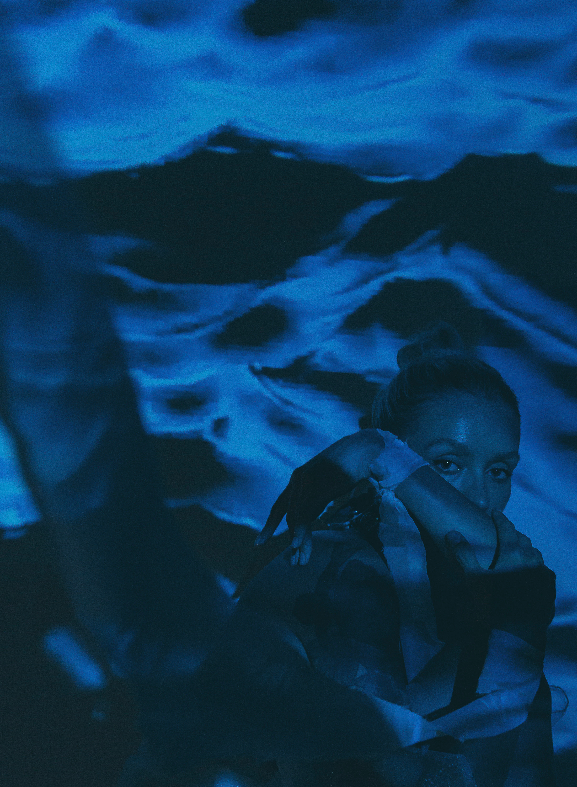 Фотосессия с проектором. Фотограф vitalina.fox