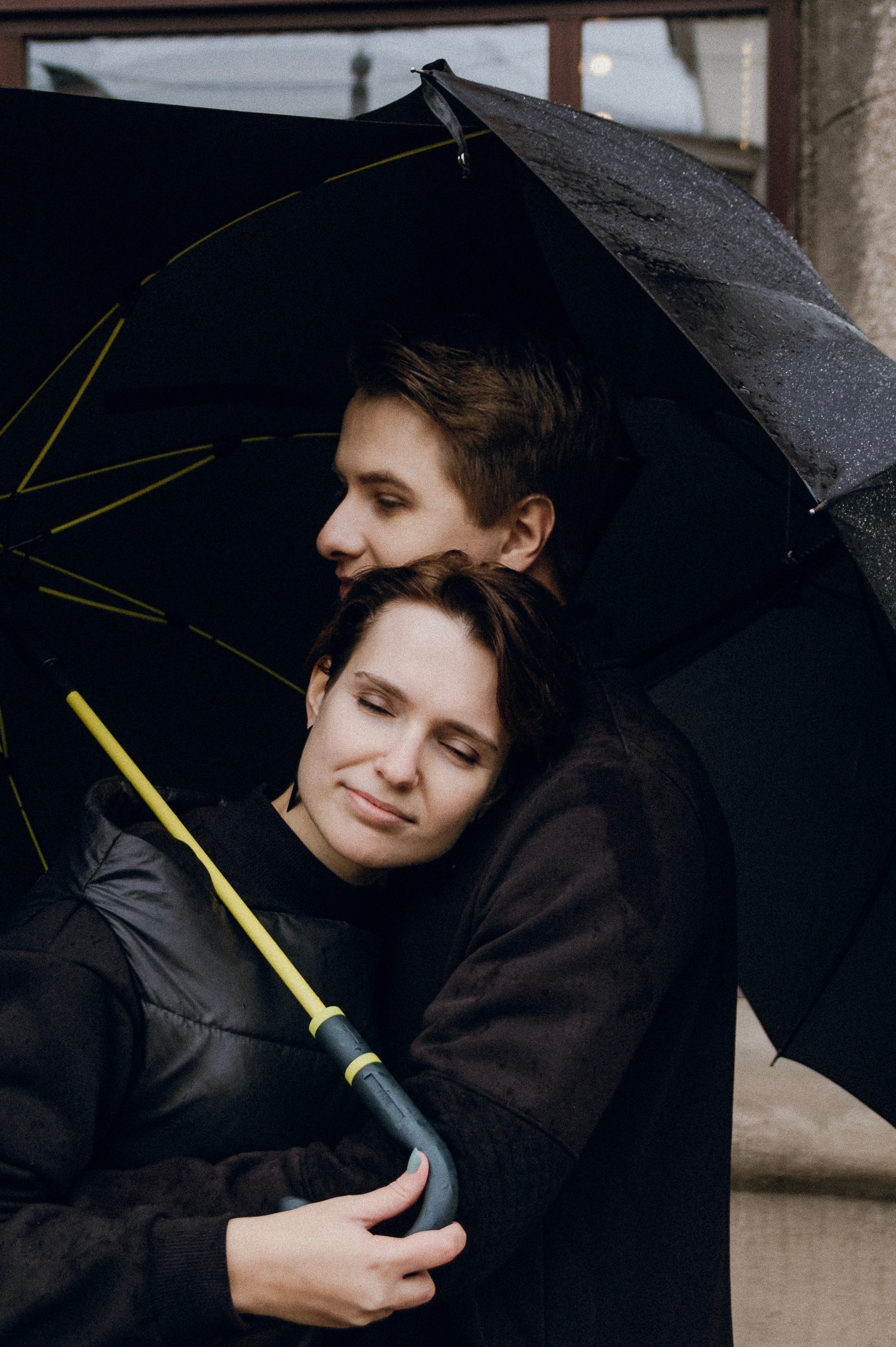 Съёмка под дождём. Фотограф vitalina.fox