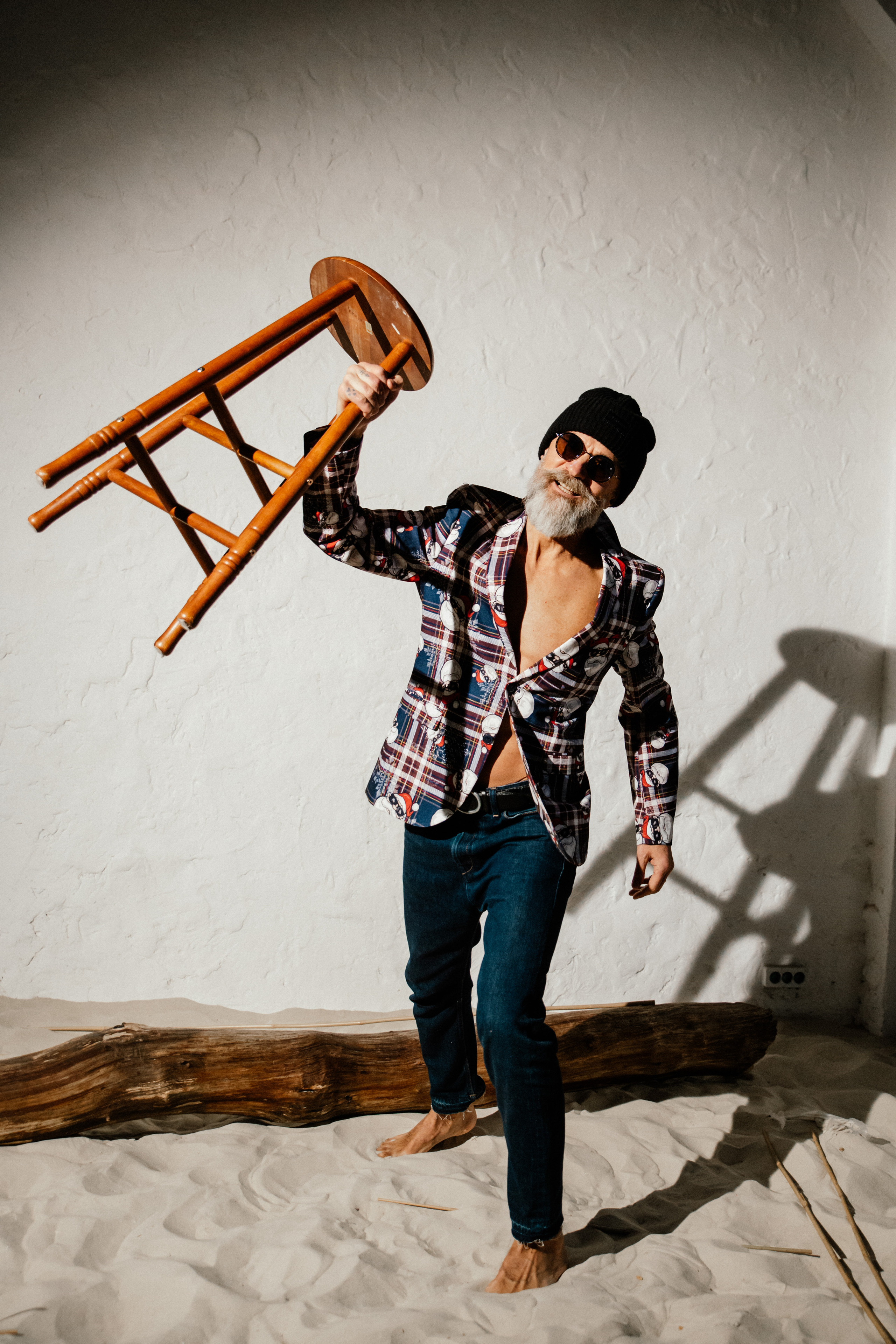 Мужская фотосессия в студии. Фотограф Александр Кожарский