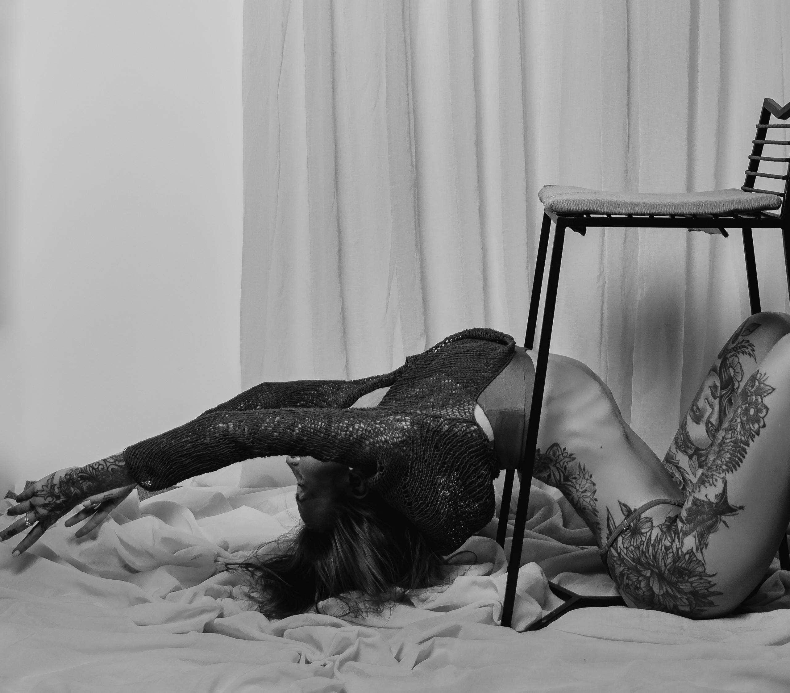 Женская съёмка в студии. Фотограф vitalina.fox