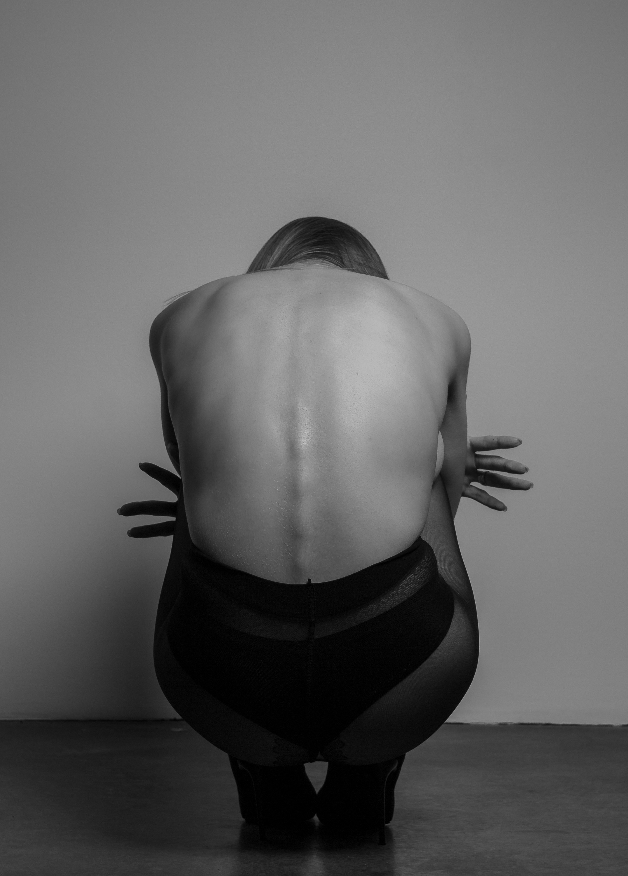 Женская съёмка в студии. Фотограф vitalina.fox