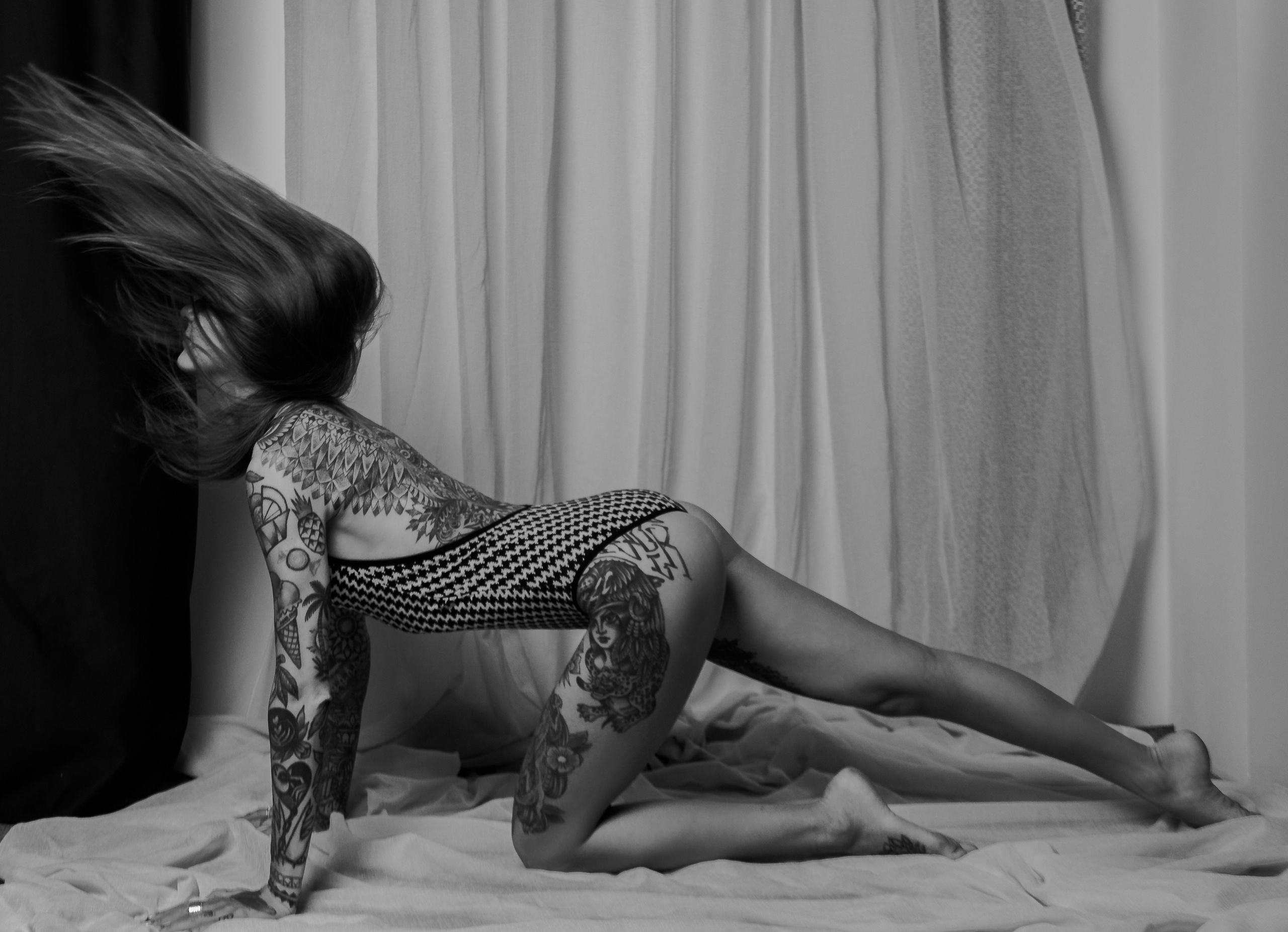 Женская съёмка в студии. Фотограф vitalina.fox