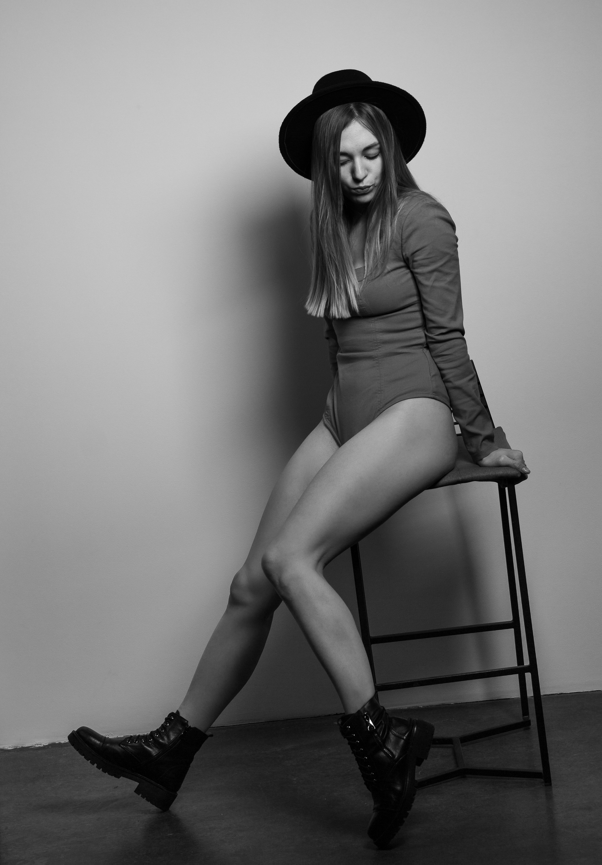 Женская съёмка в студии. Фотограф vitalina.fox