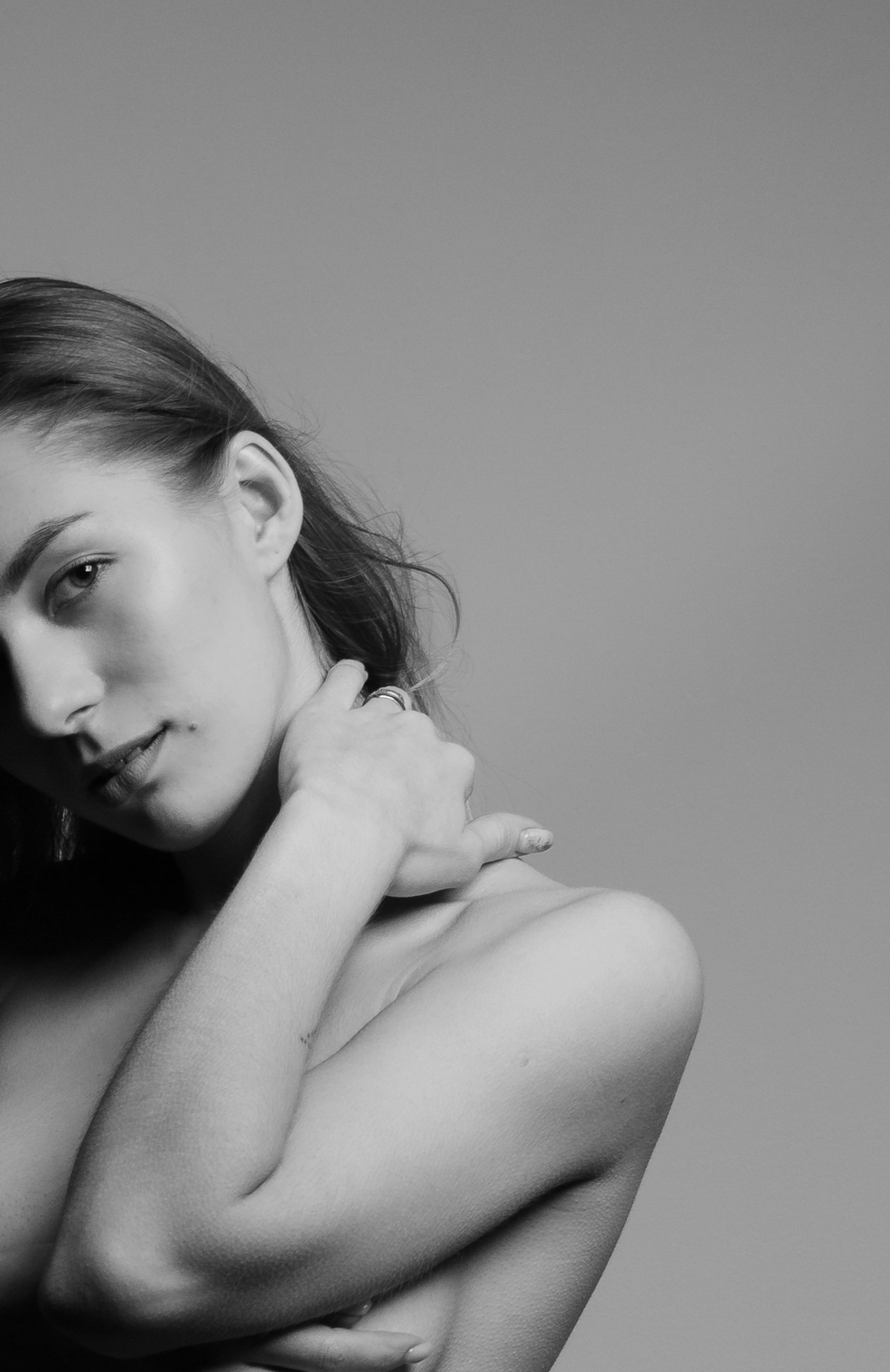 Женская съёмка в студии. Фотограф vitalina.fox