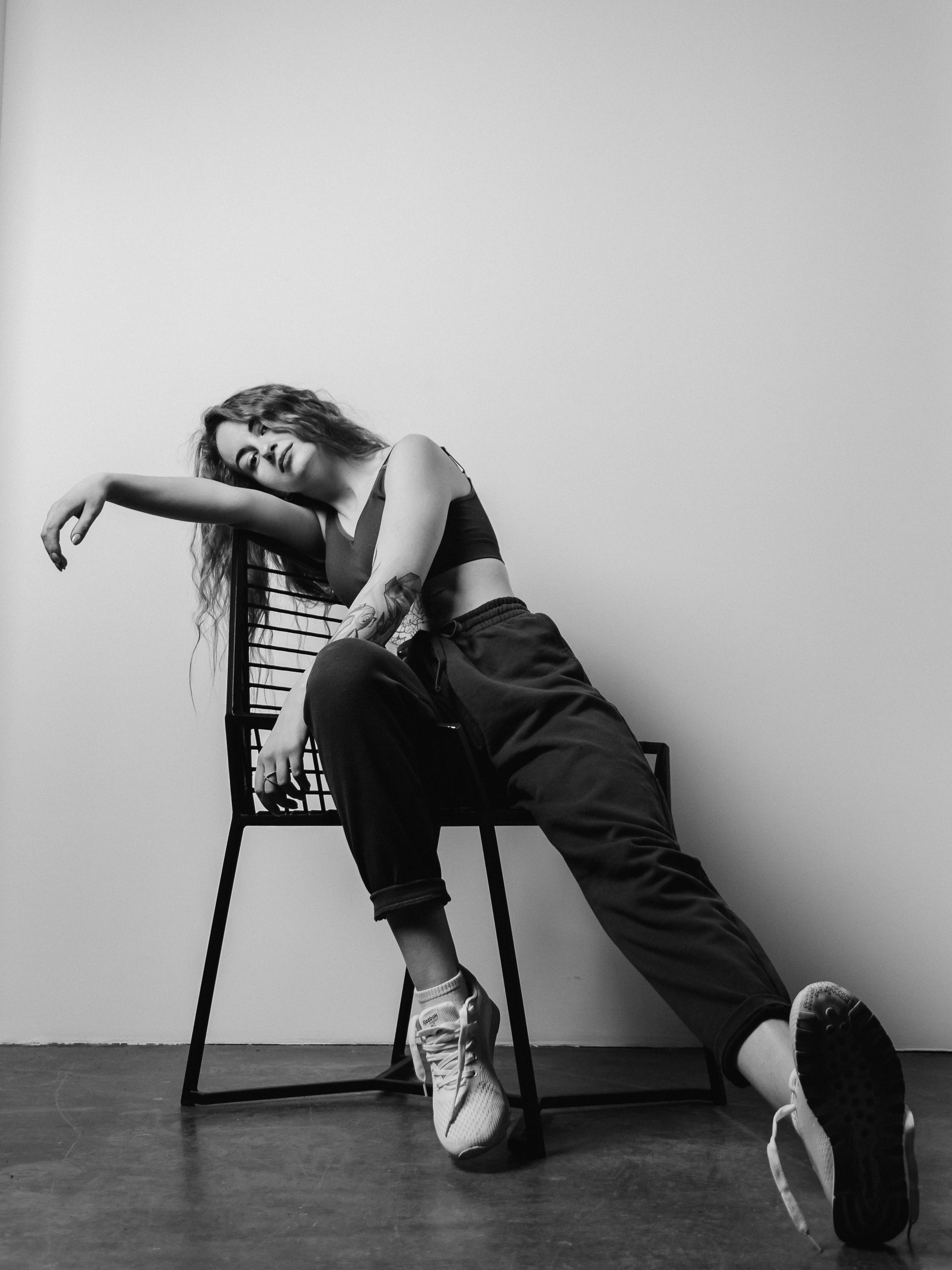 Женская съёмка в студии. Фотограф vitalina.fox