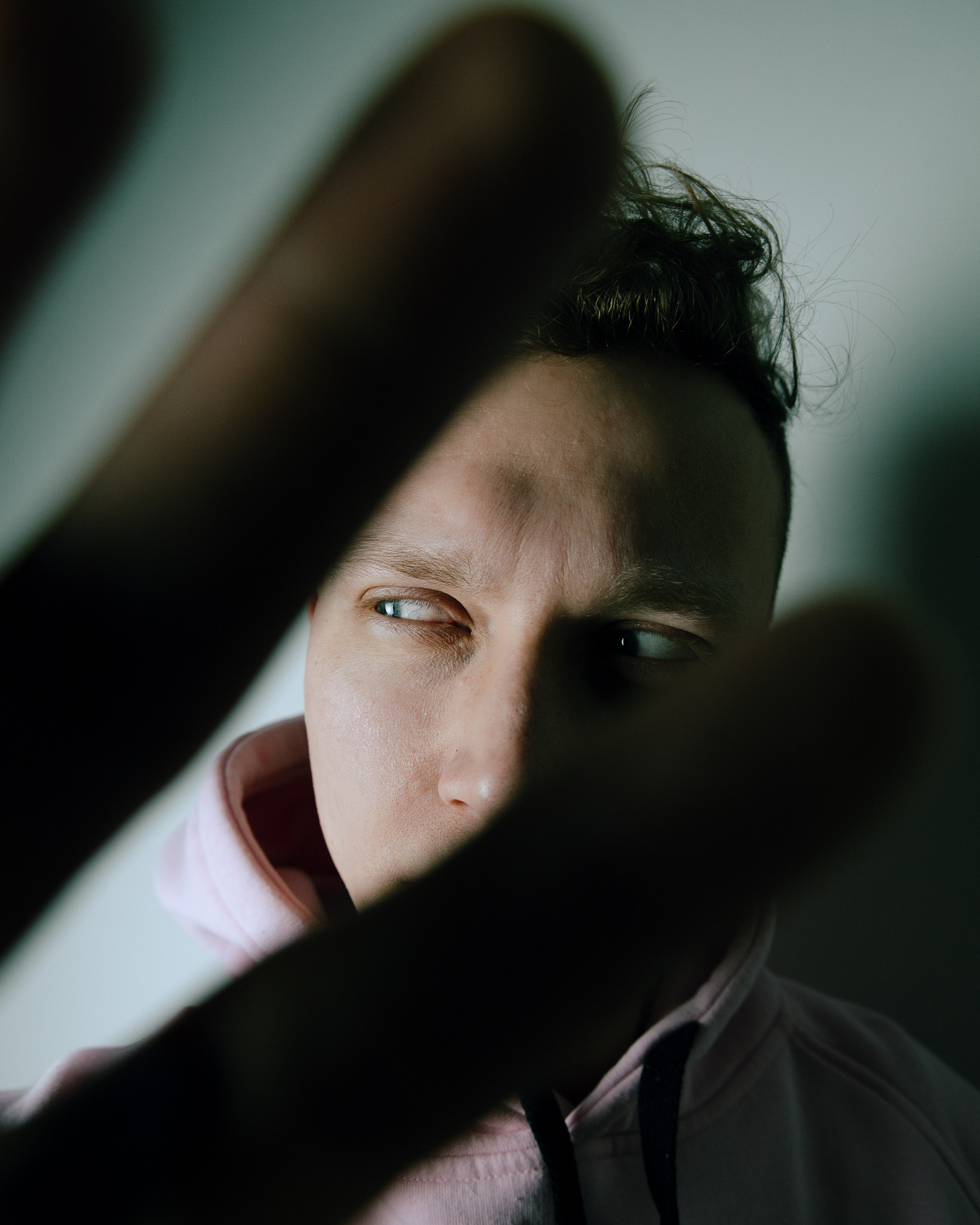 Мужская съёмка в студии. Фотограф vitalina.fox