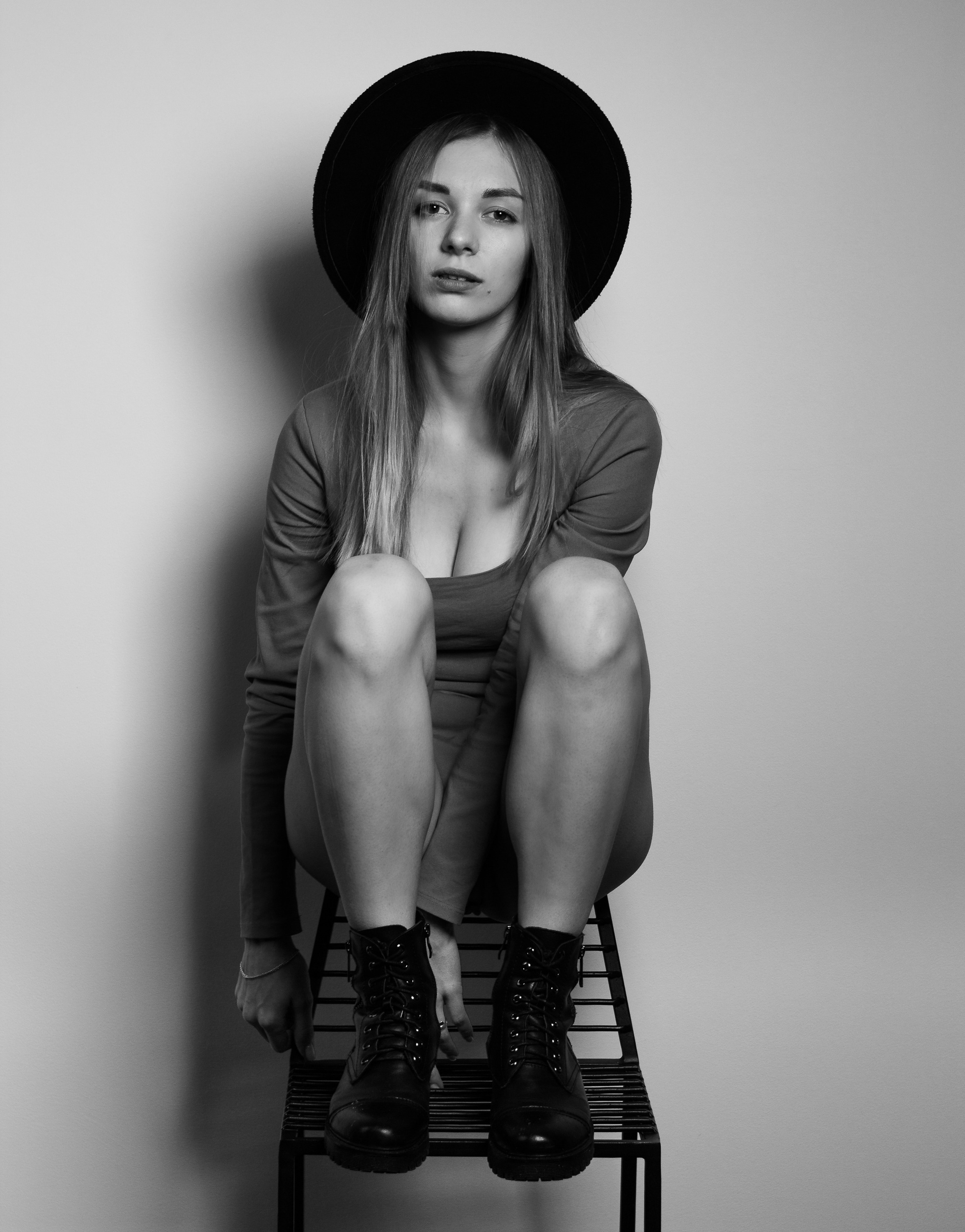 Женская съёмка в студии. Фотограф vitalina.fox