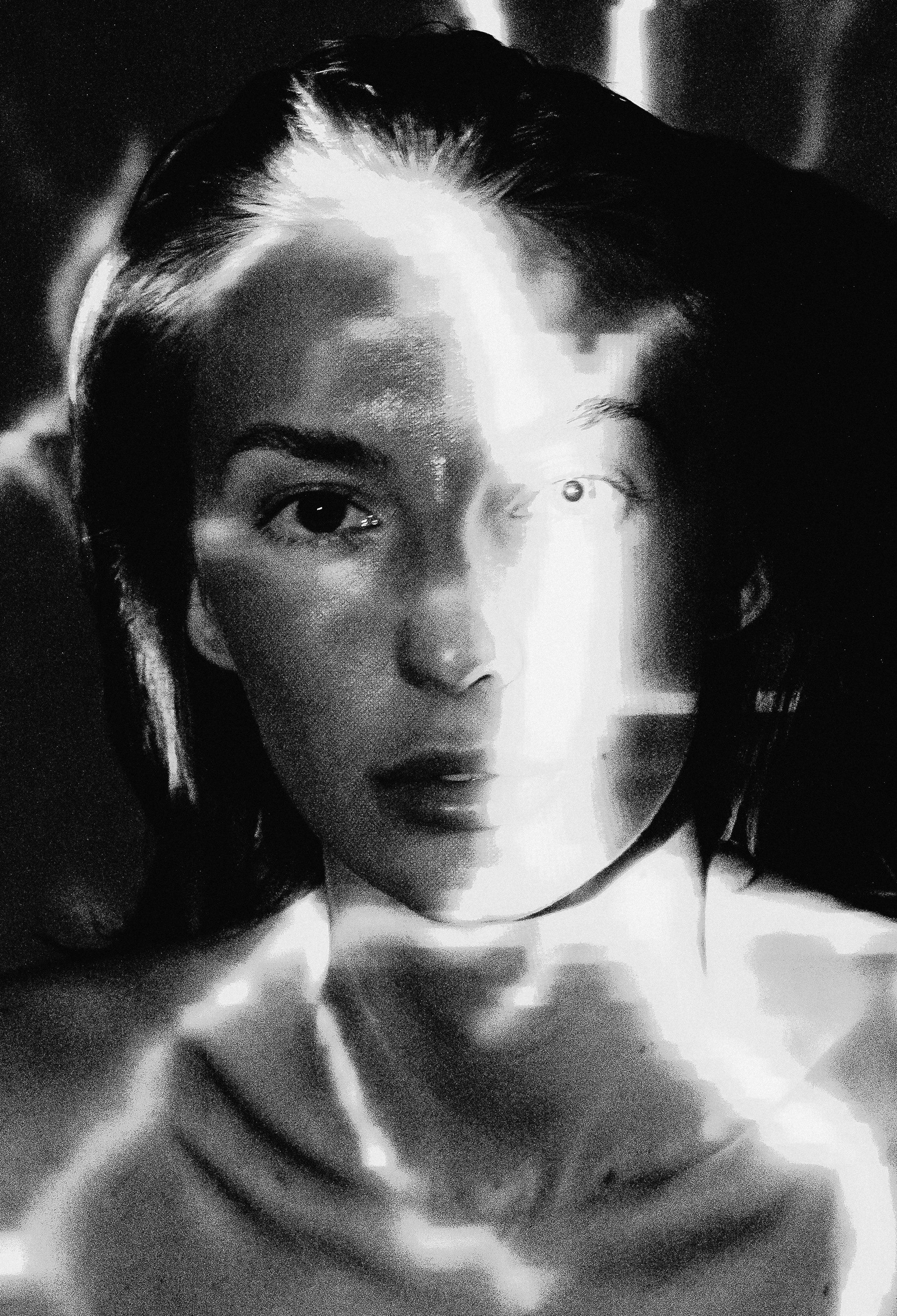 Фотосессия с проектором. Фотограф vitalina.fox