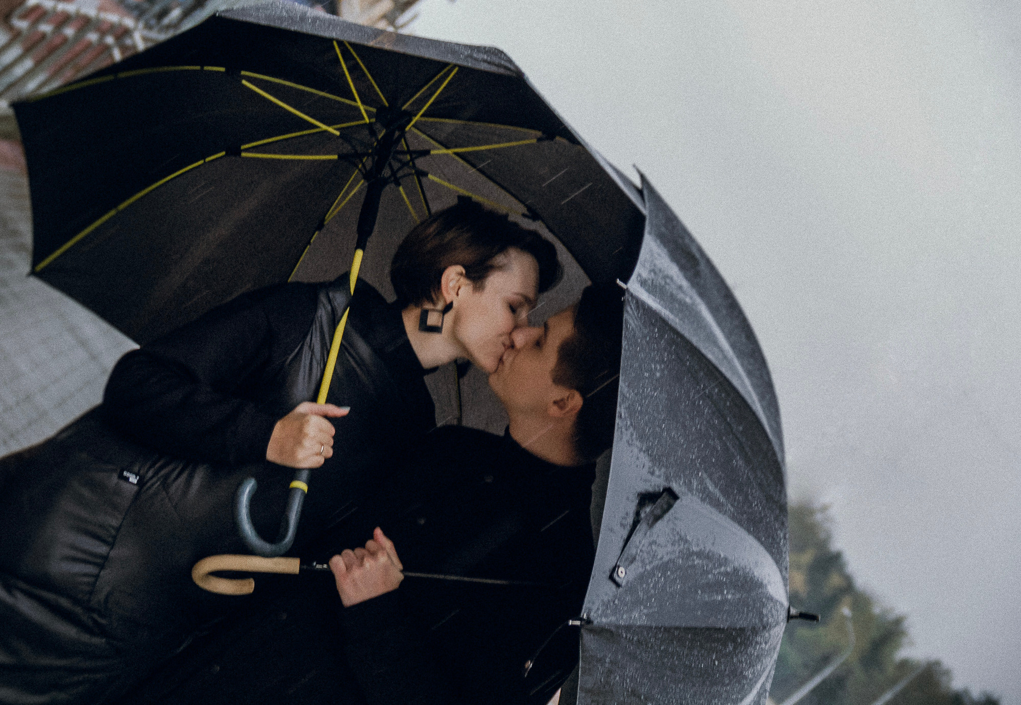 Съёмка под дождём. Фотограф vitalina.fox