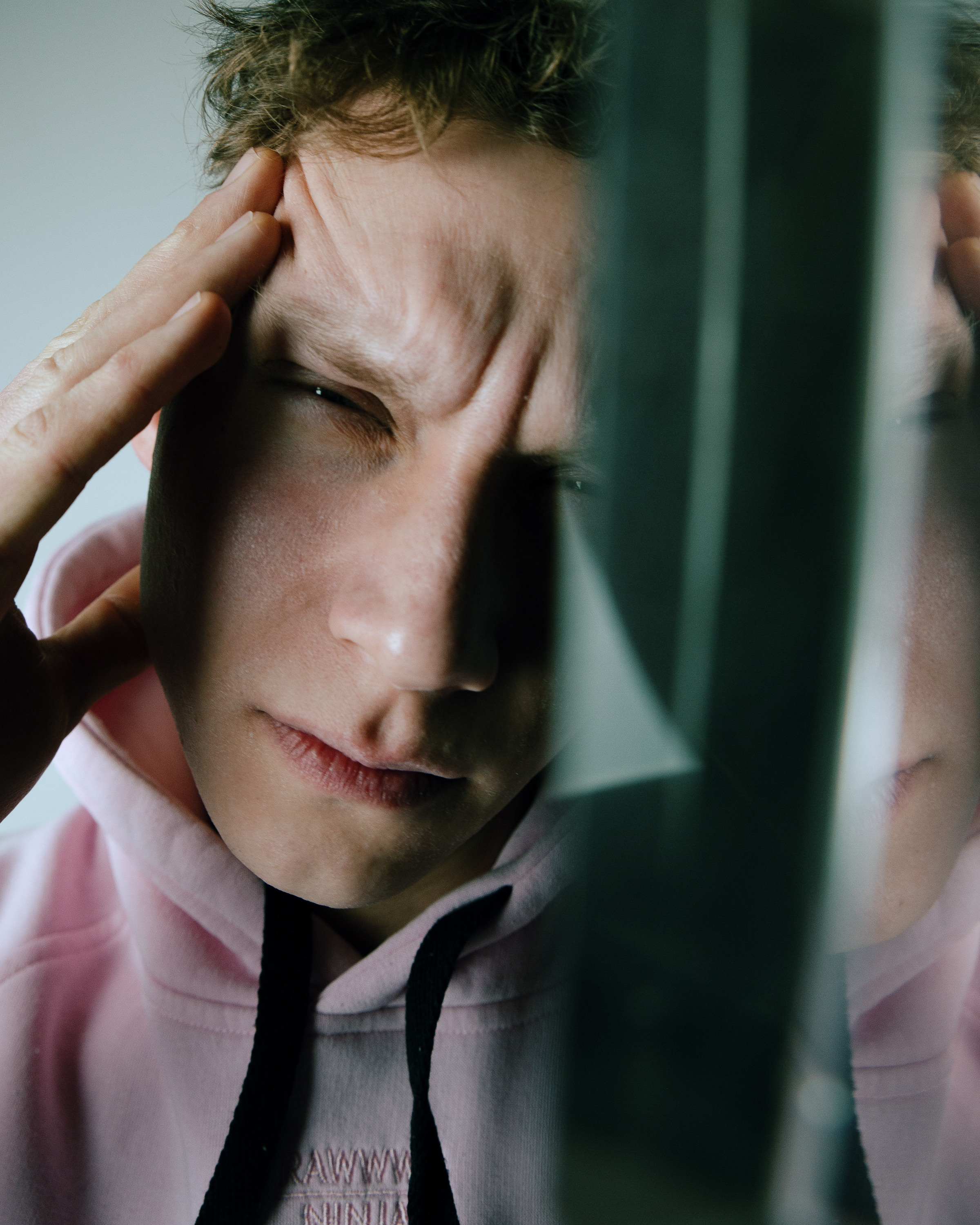 Мужская съёмка в студии. Фотограф vitalina.fox