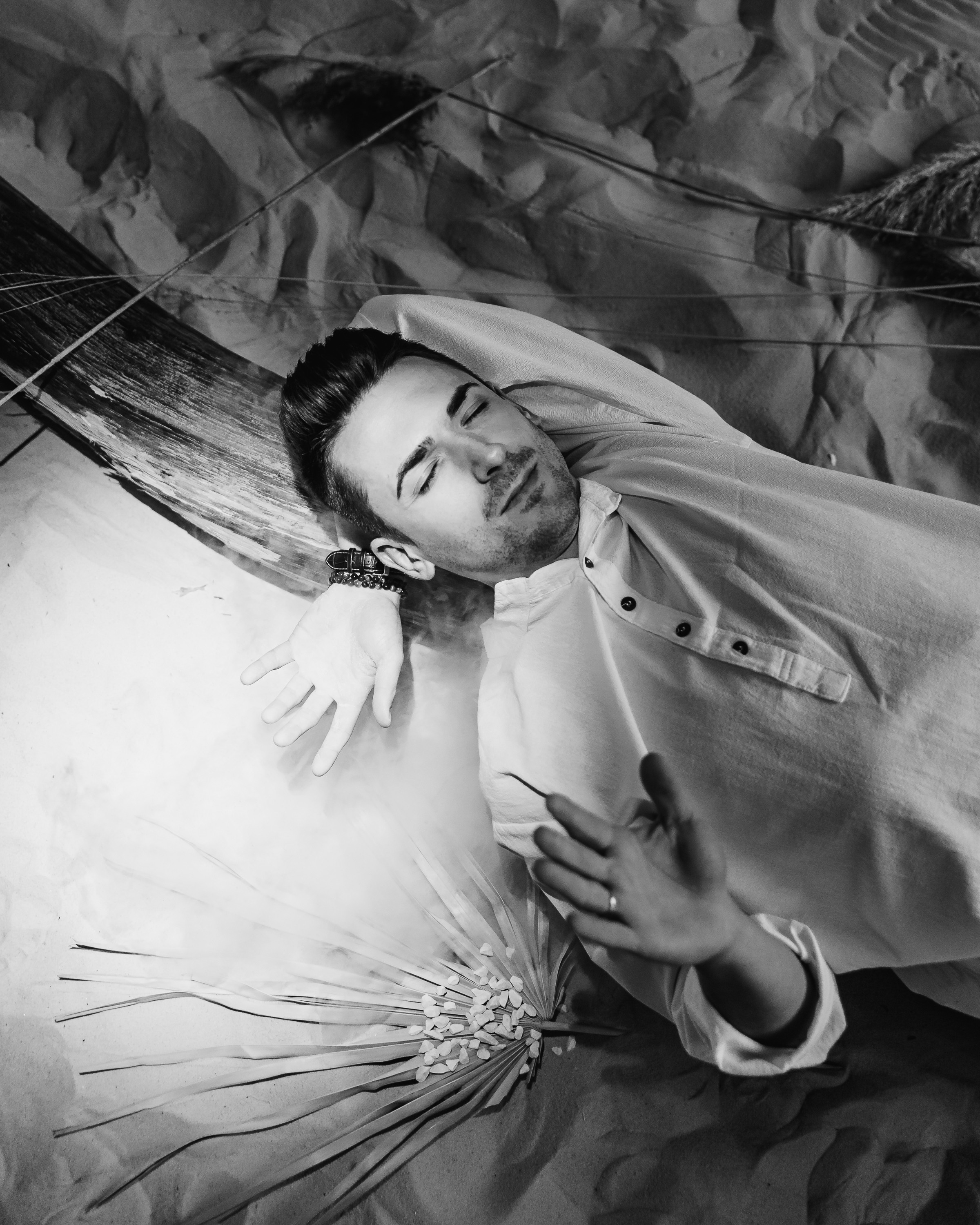 Мужская съёмка в студии. Фотограф vitalina.fox