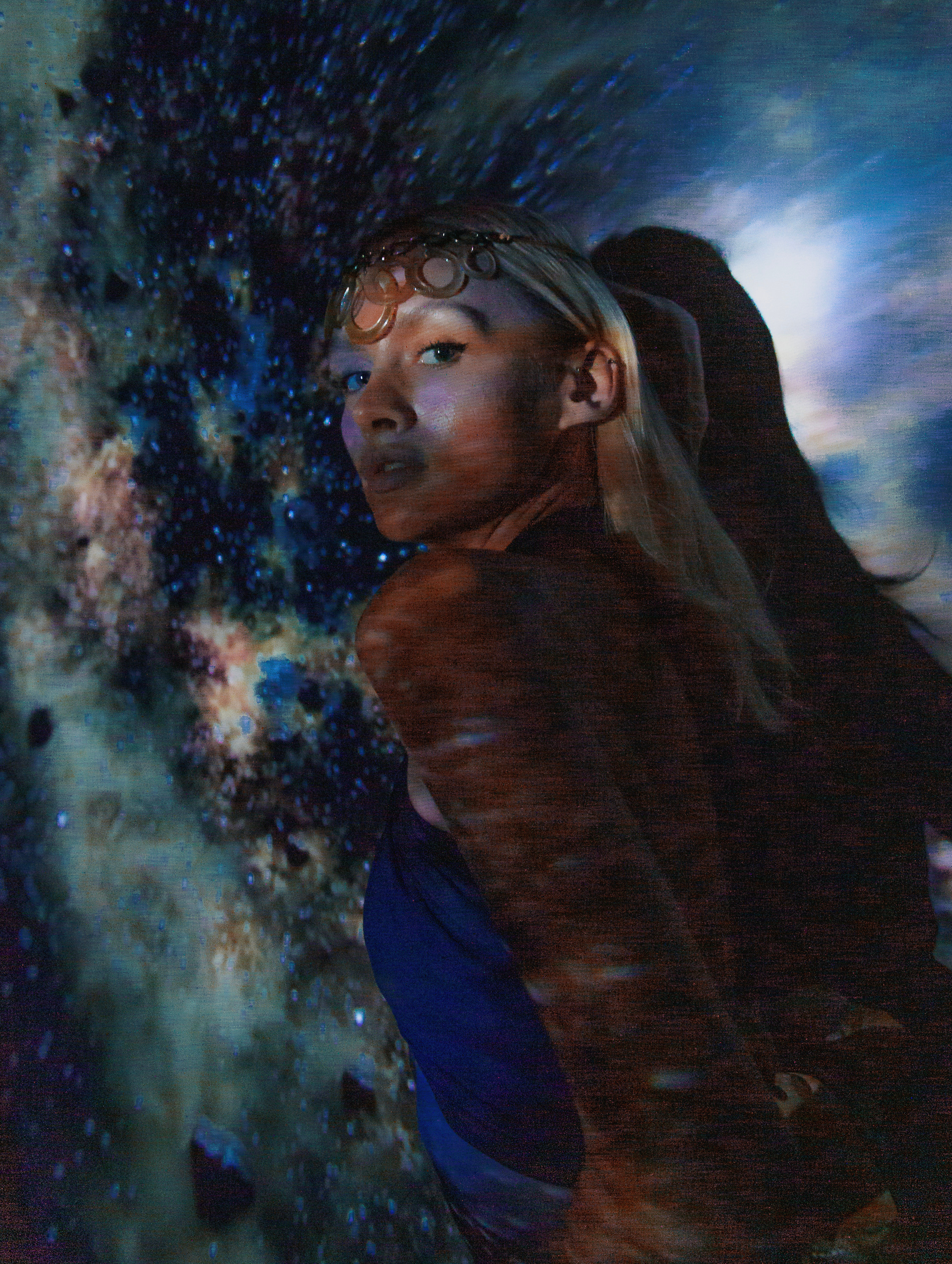 Фотосессия с проектором. Фотограф vitalina.fox