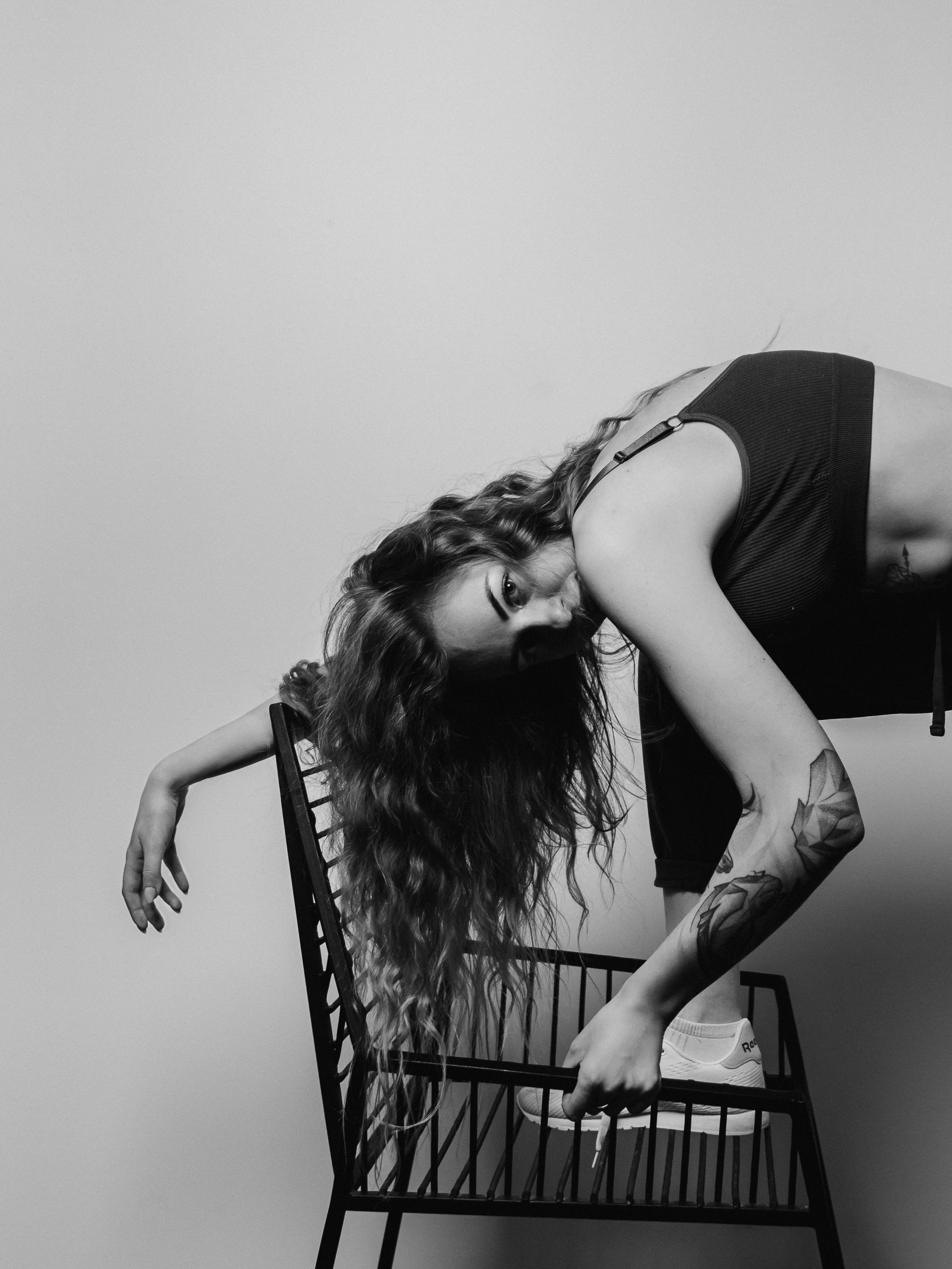 Женская съёмка в студии. Фотограф vitalina.fox