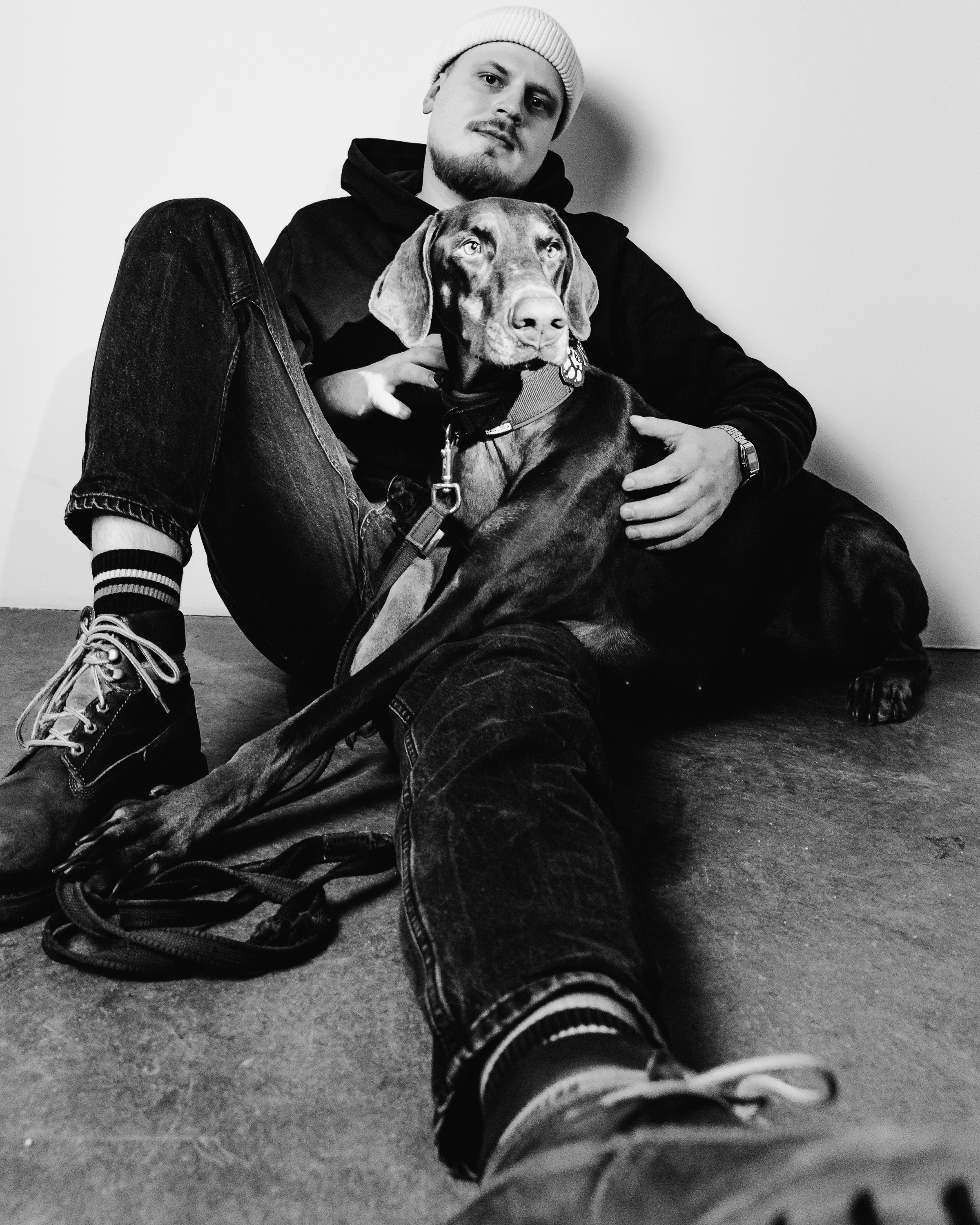 Фотосессия с собакой. Фотограф vitalina.fox