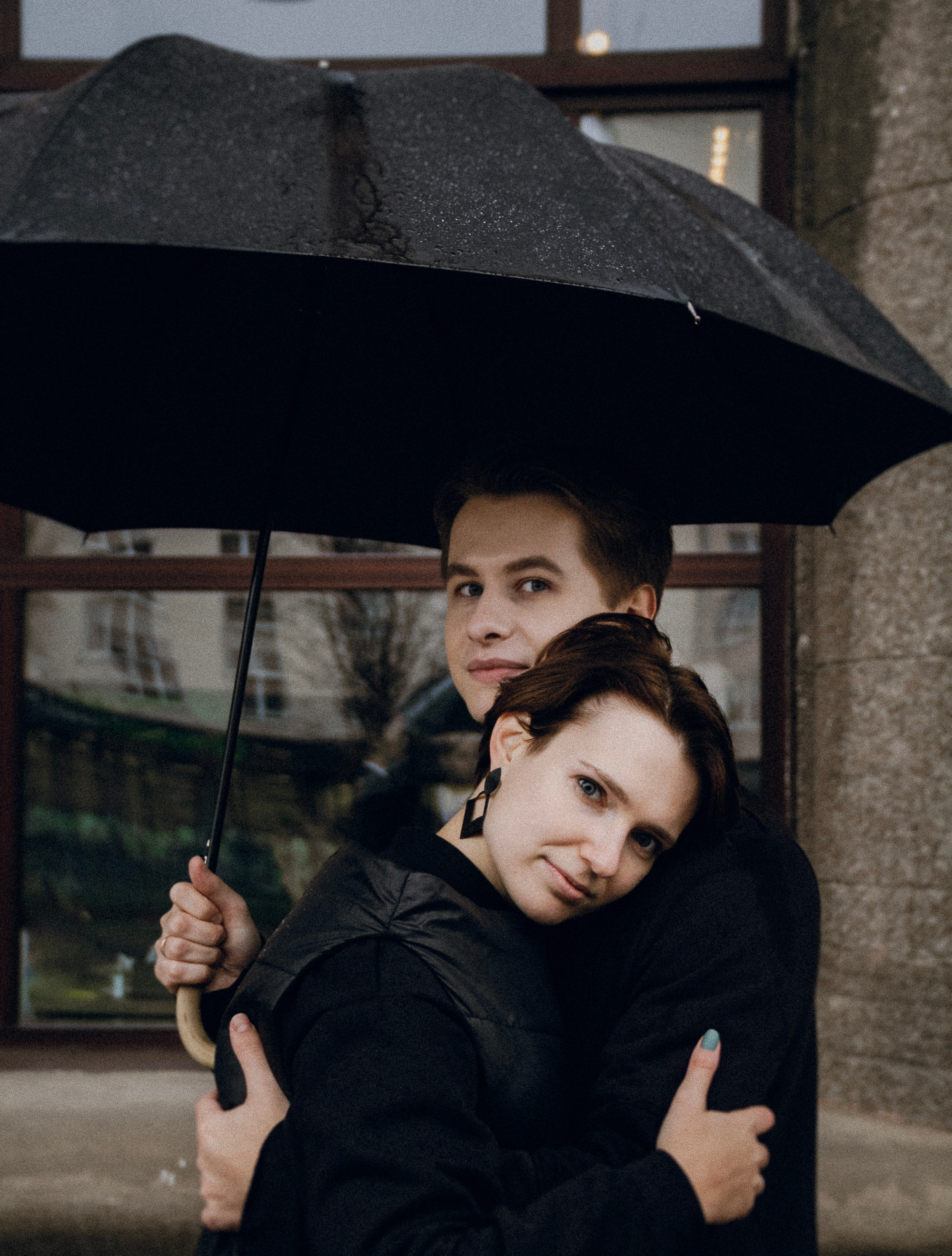 Съёмка под дождём. Фотограф vitalina.fox