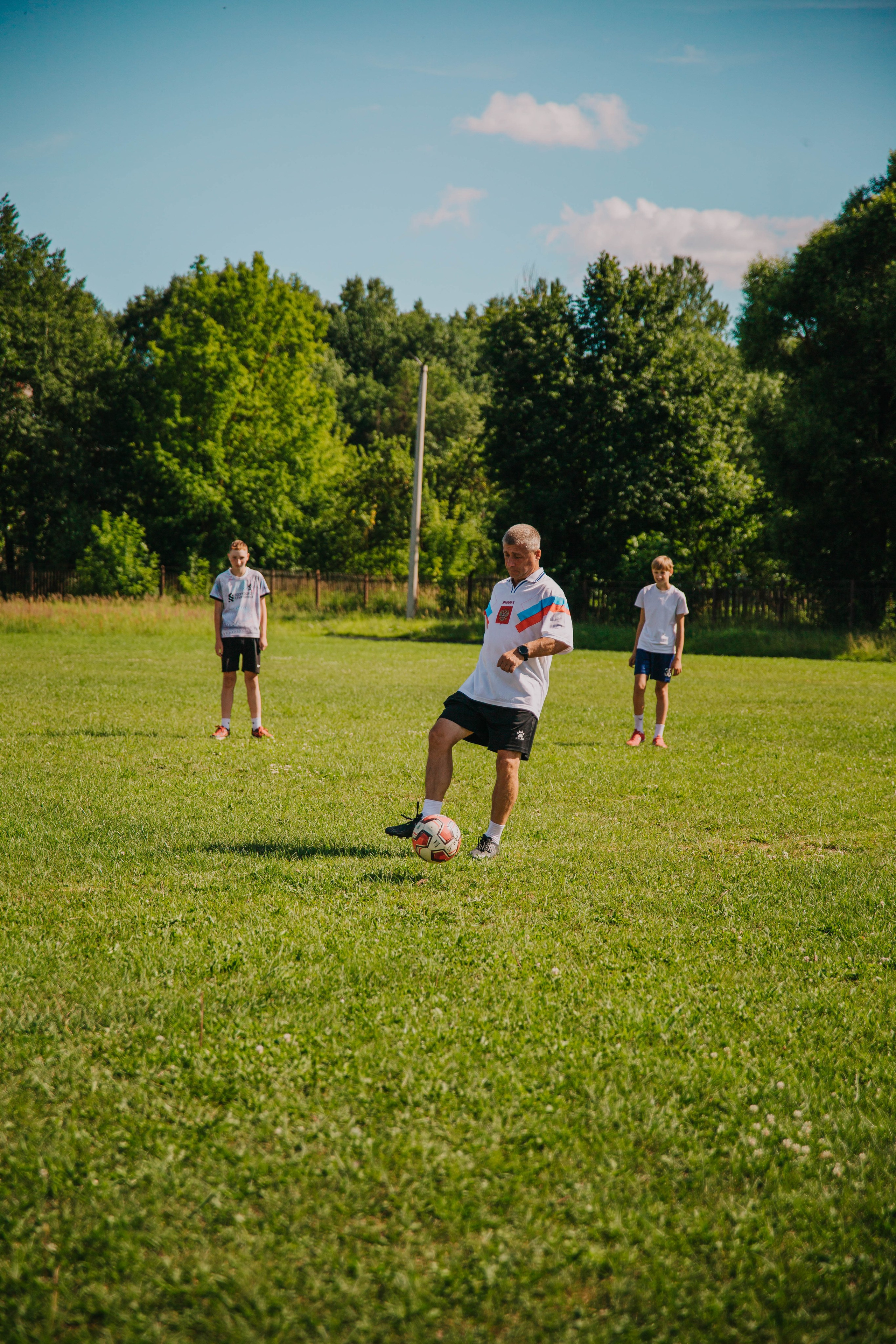 Фотосессия футбольной команды Медведи. Фотограф Дарья Маташкова