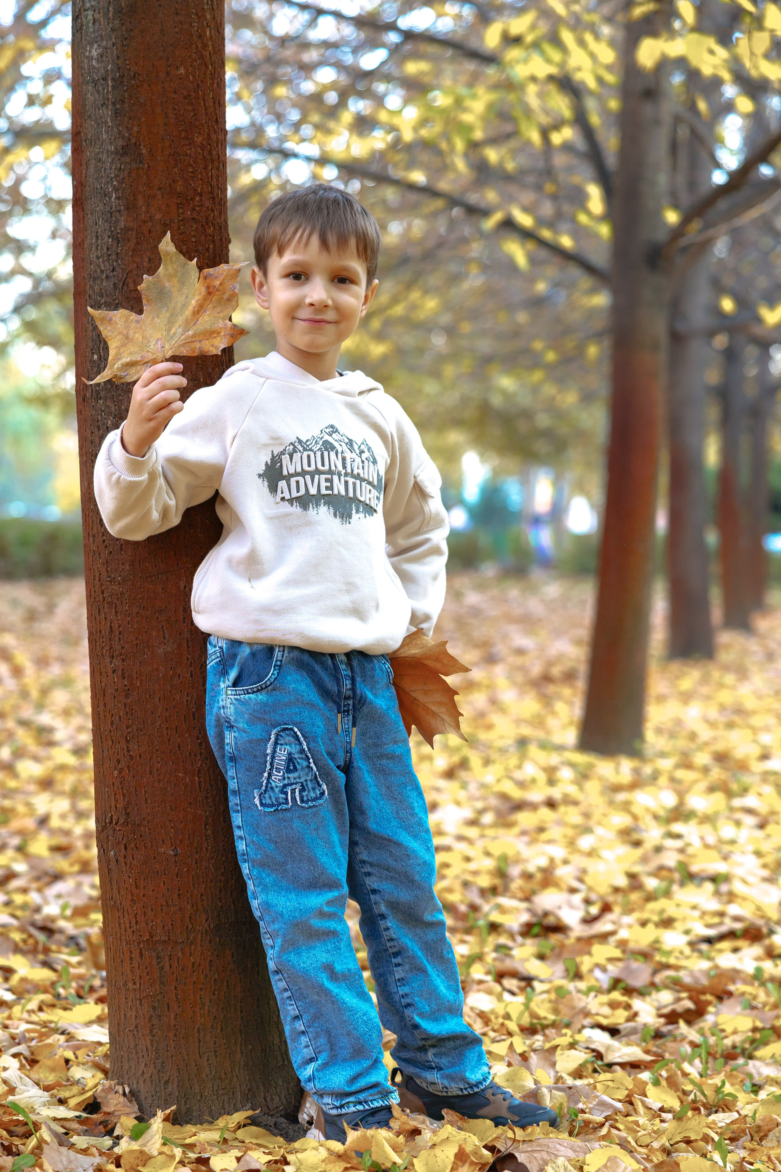 Осень. Профессиональный фотограф и видеооператор