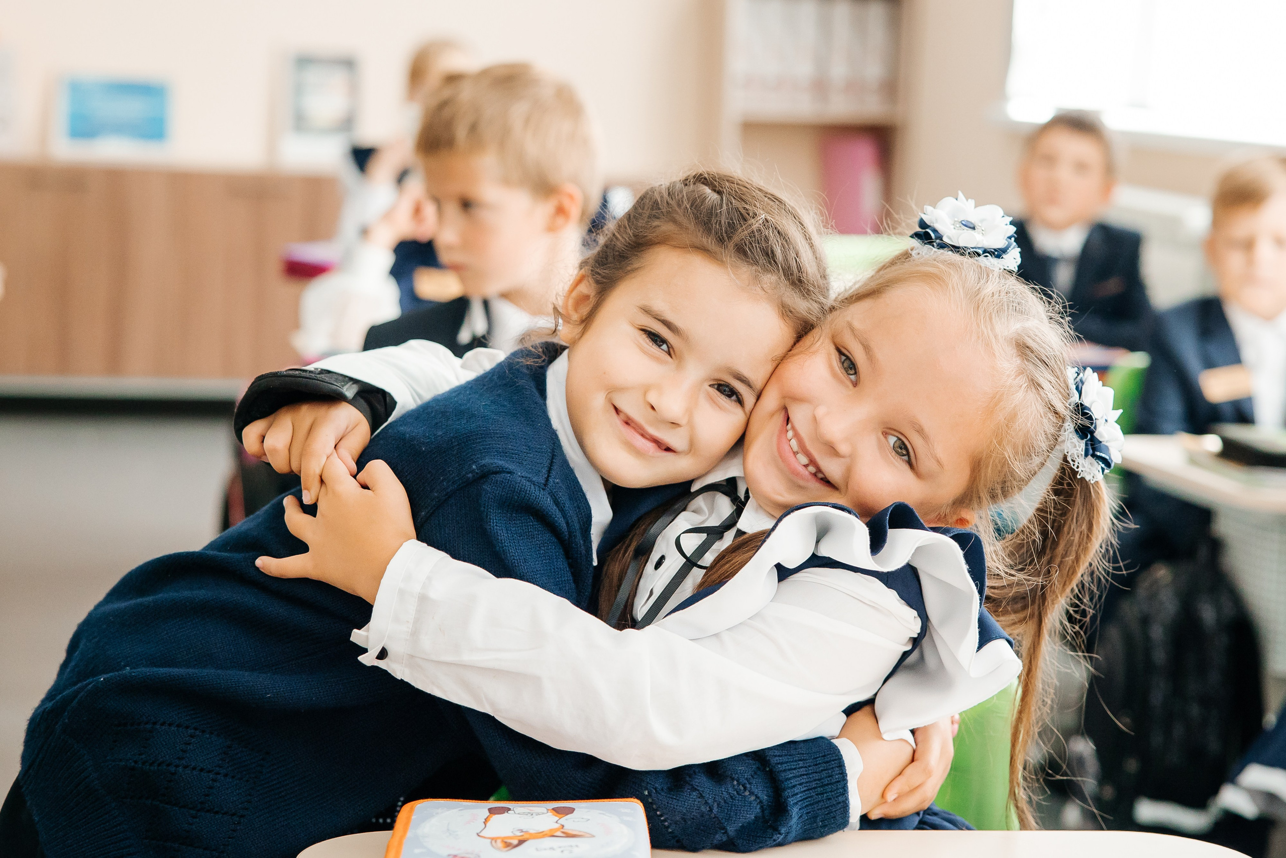 В первый раз в первый класс. Школьные съемки. Wedding, romantic photo, family holidays. Workshops