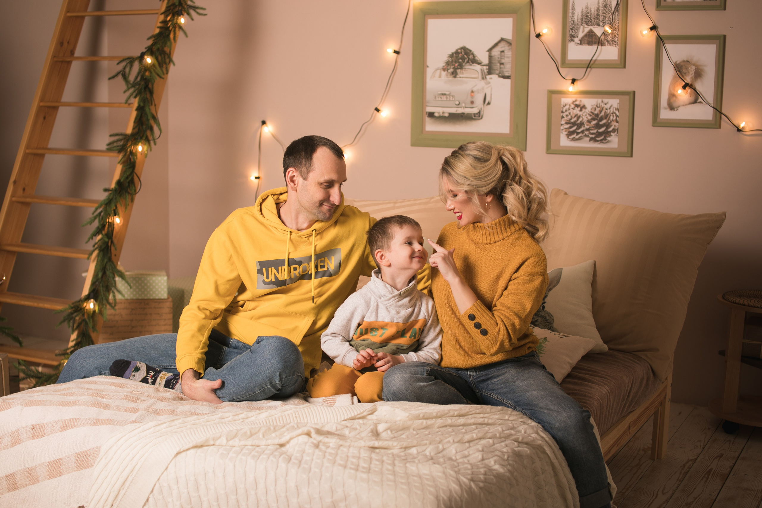 Новогодние фотосессии. Семейный фотограф в Москве Домодедово Московцева Алина