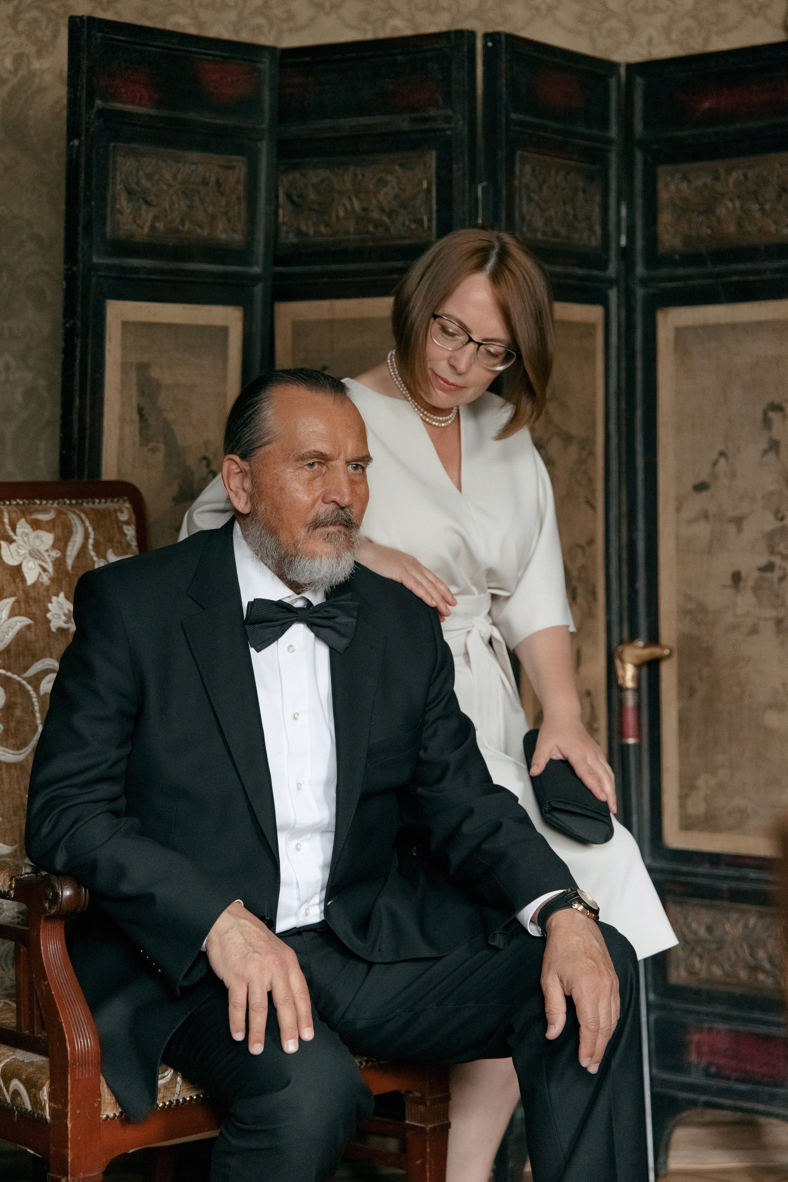 Винтажная история Полины и Дмитрия. Свадебный фотограф Москва