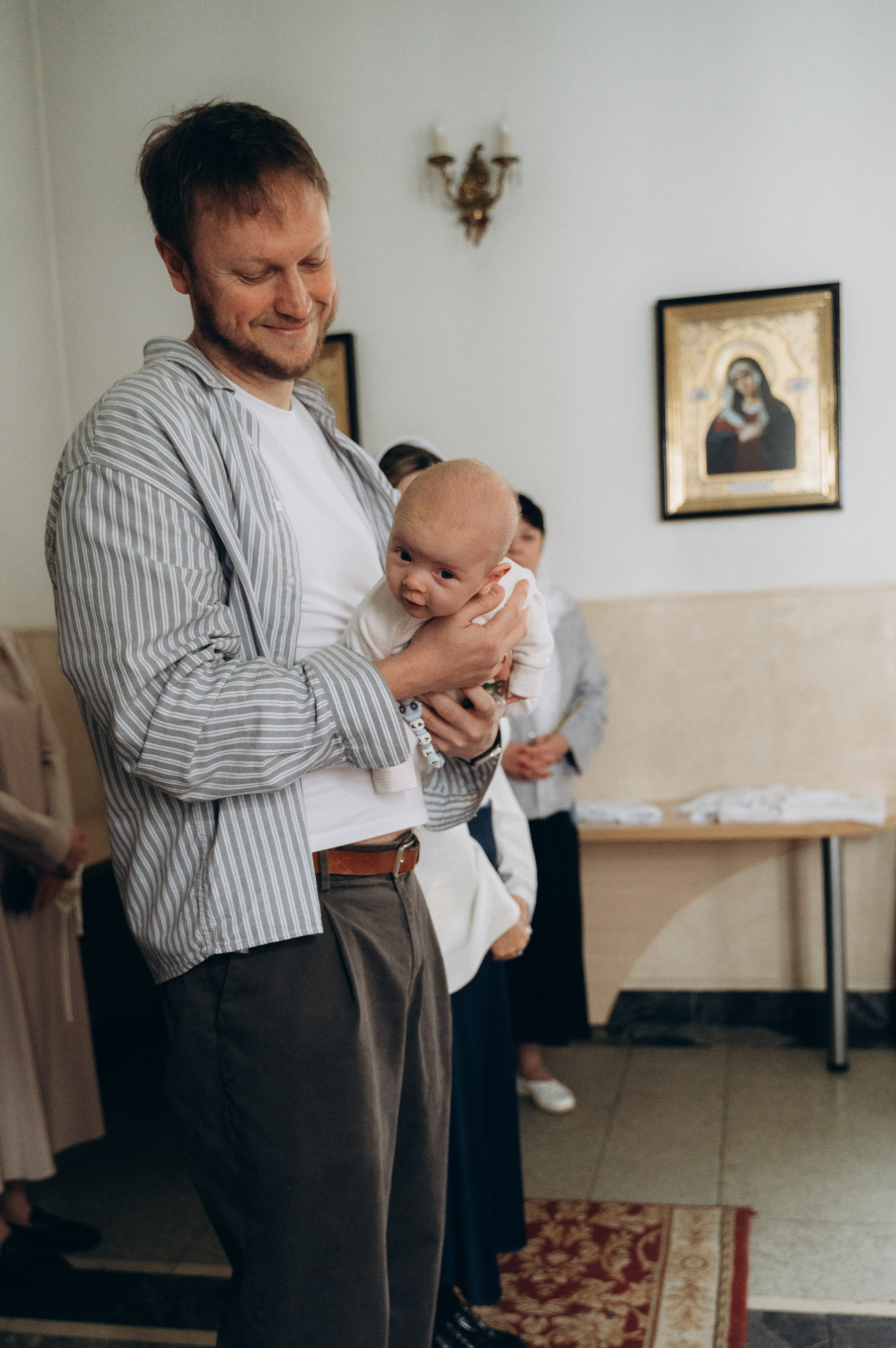 Крещение Артура (Храм Марии Магдалины). Семейный фотограф в Минске Дарья Дреко