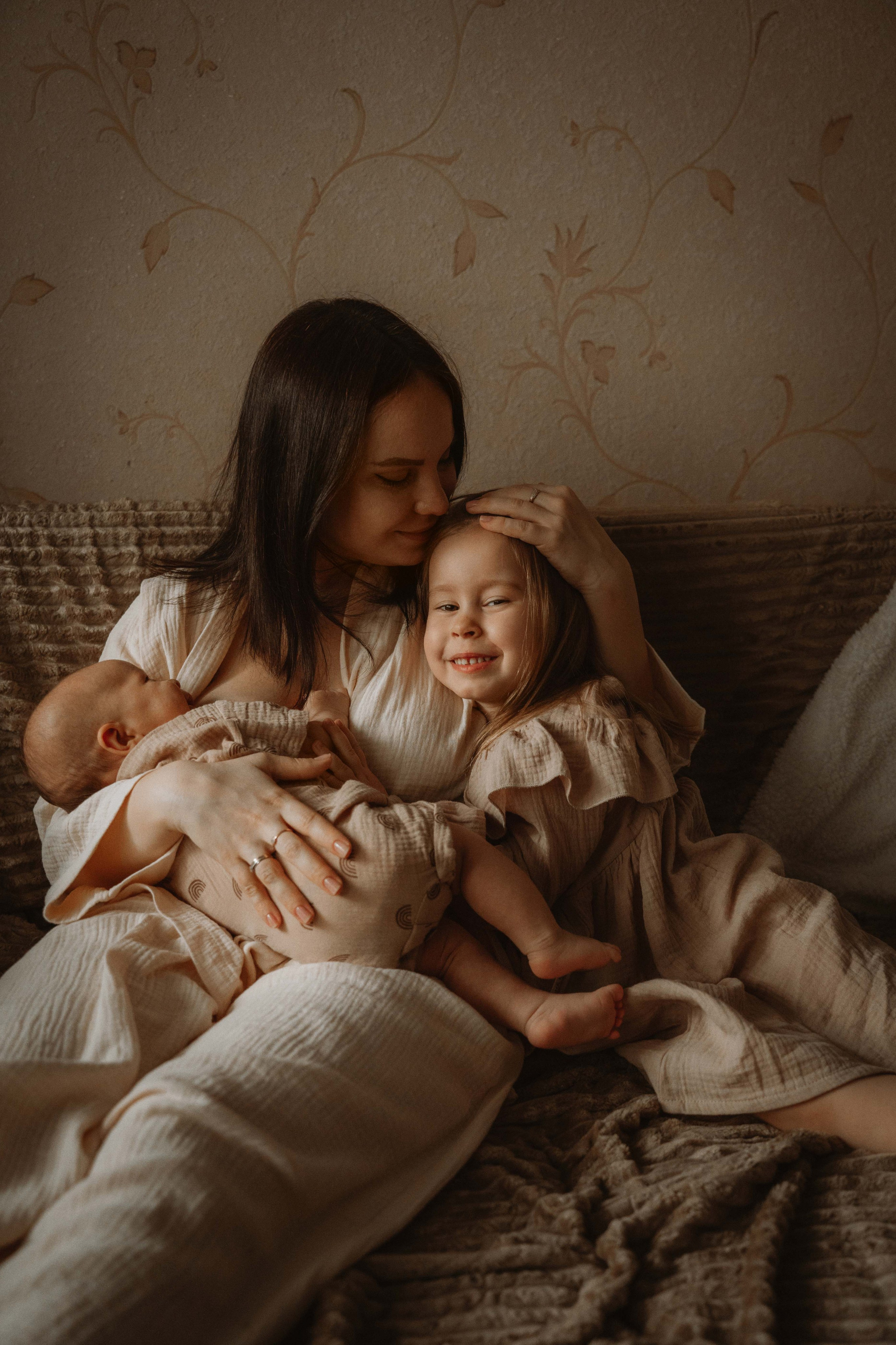 Ваня, Лера, Алиса и Кирюша. Семейный фотограф • Домашние съемки в Нижнем Новгороде
