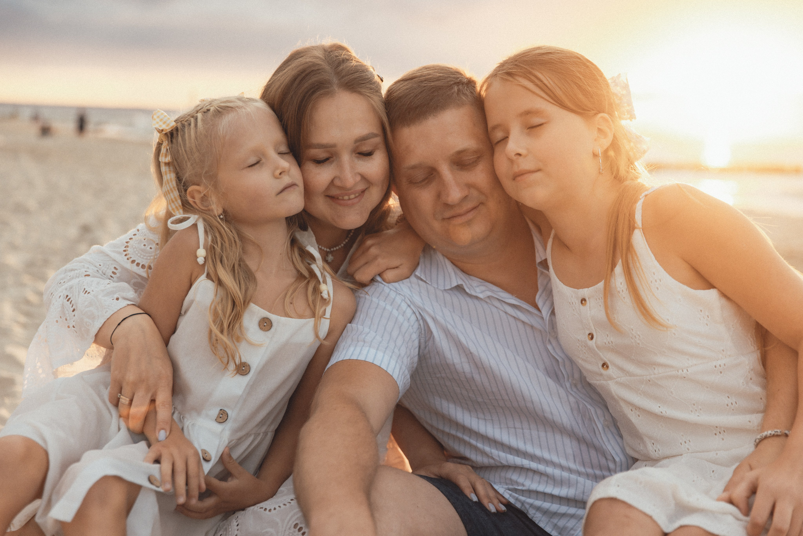 Семья в Малиновке. Фотограф Калининград Илья Миллер