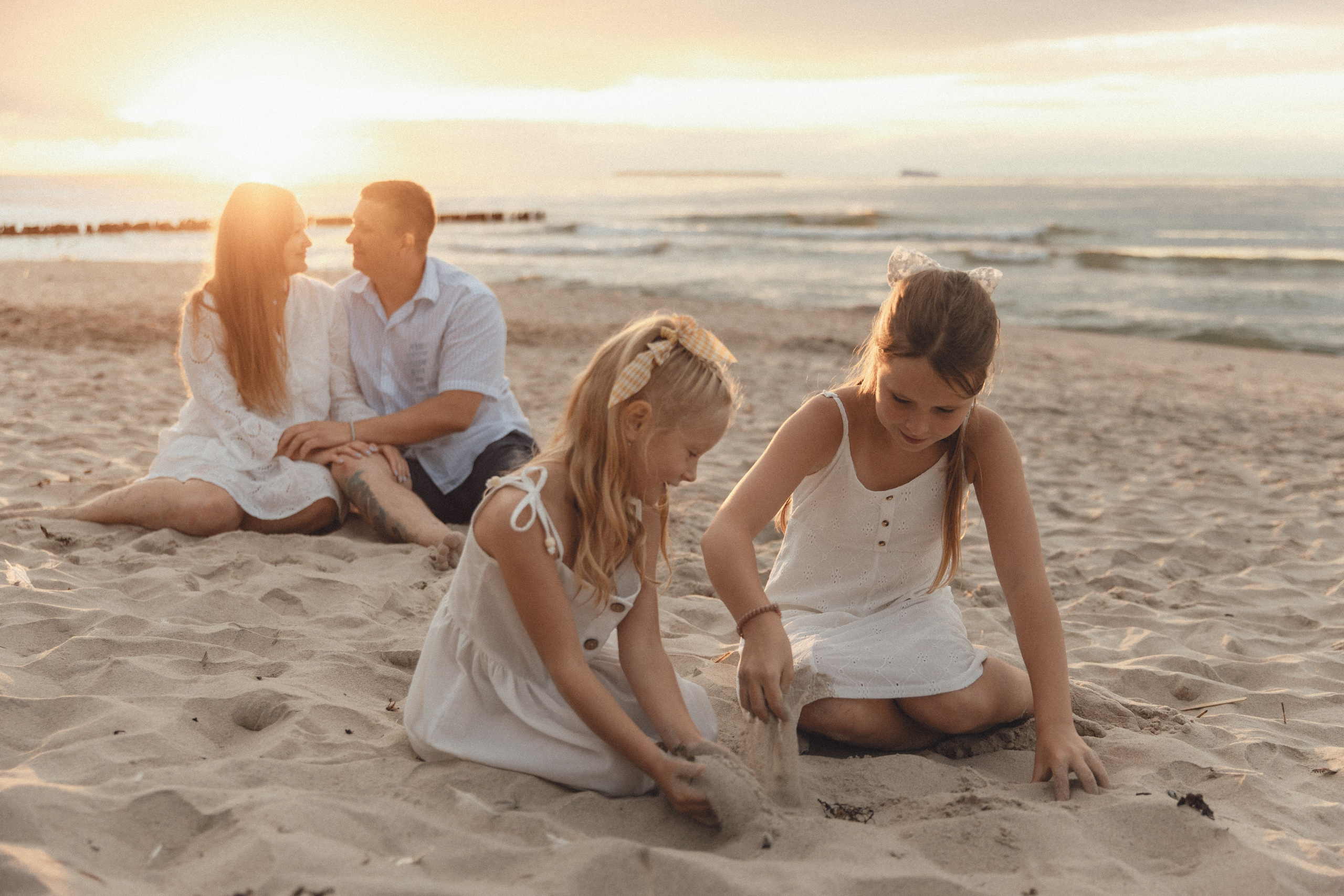 Семья в Малиновке. Фотограф Калининград Илья Миллер