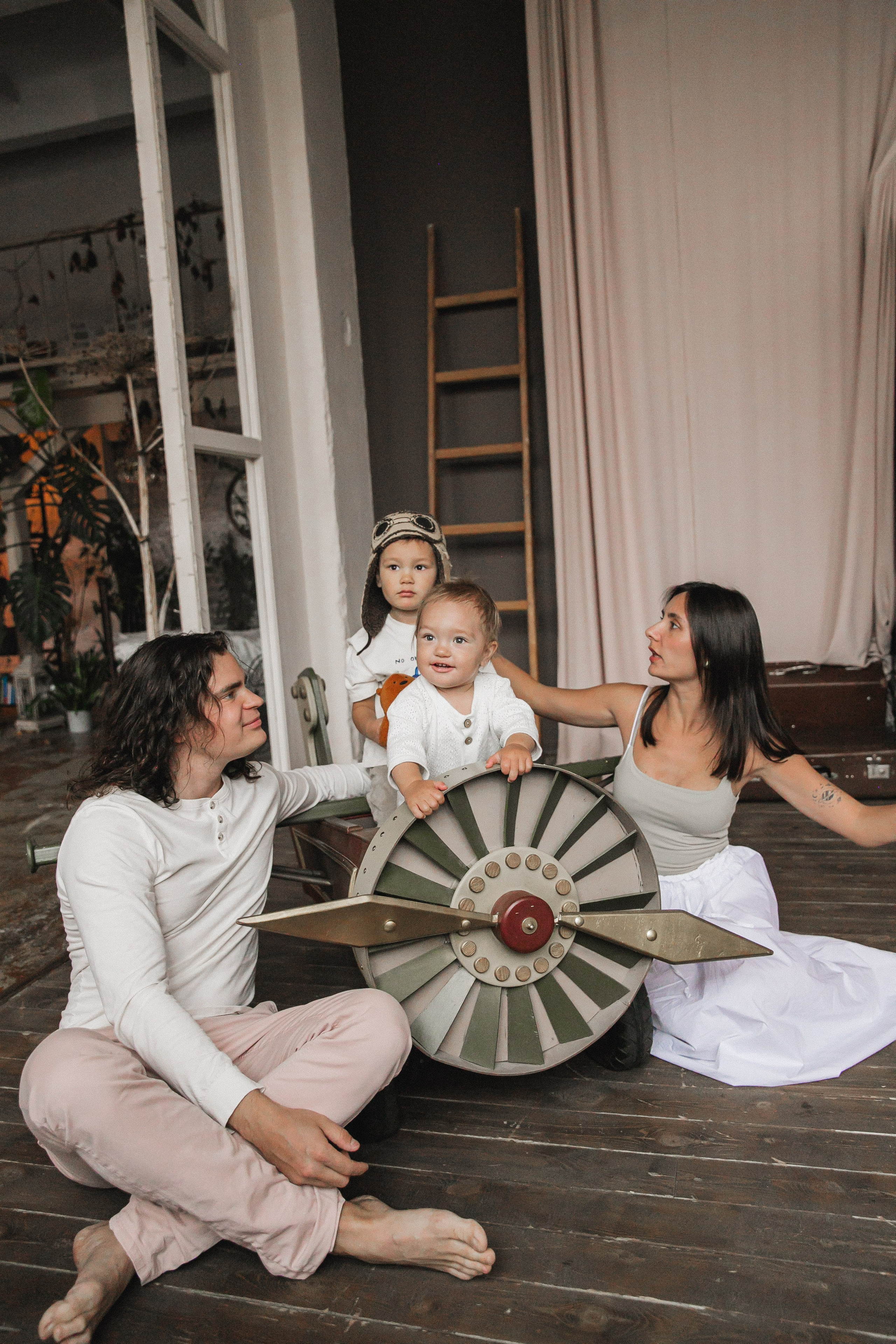 Анна, Григорий и детки. Фотограф Анастасия Петрова