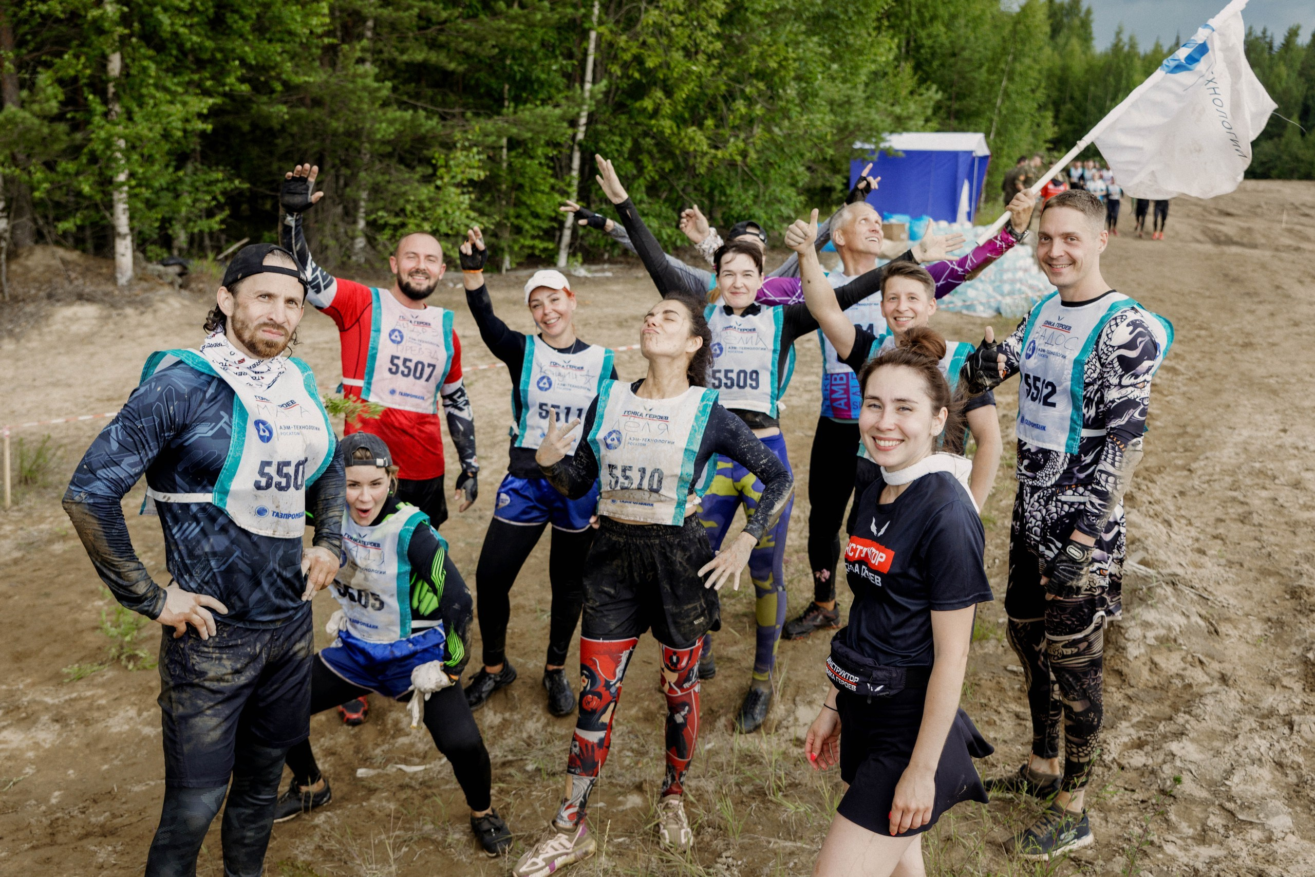 Гонка Героев — команда «АЭМ-технологии». Photographer Sergei Miroshnikov