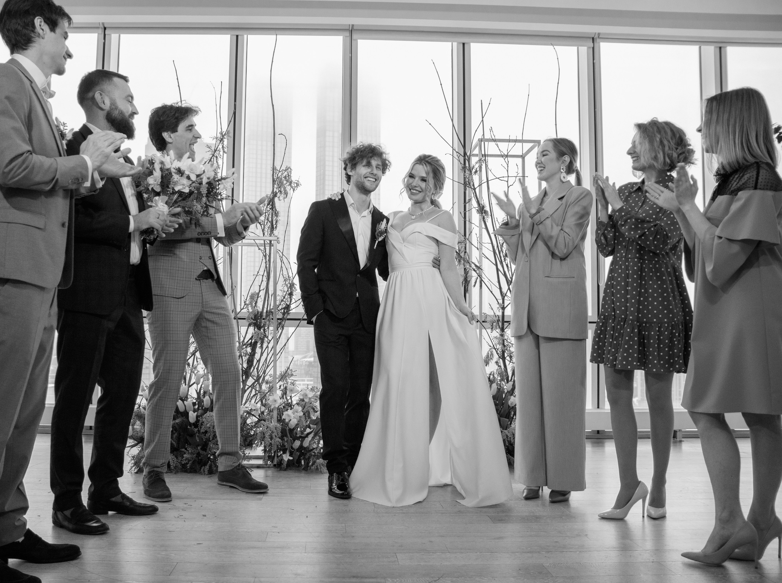 Дарья и Антон ЧБ. Женский и семейный фотограф в Москве и Московской области Наталья Минт