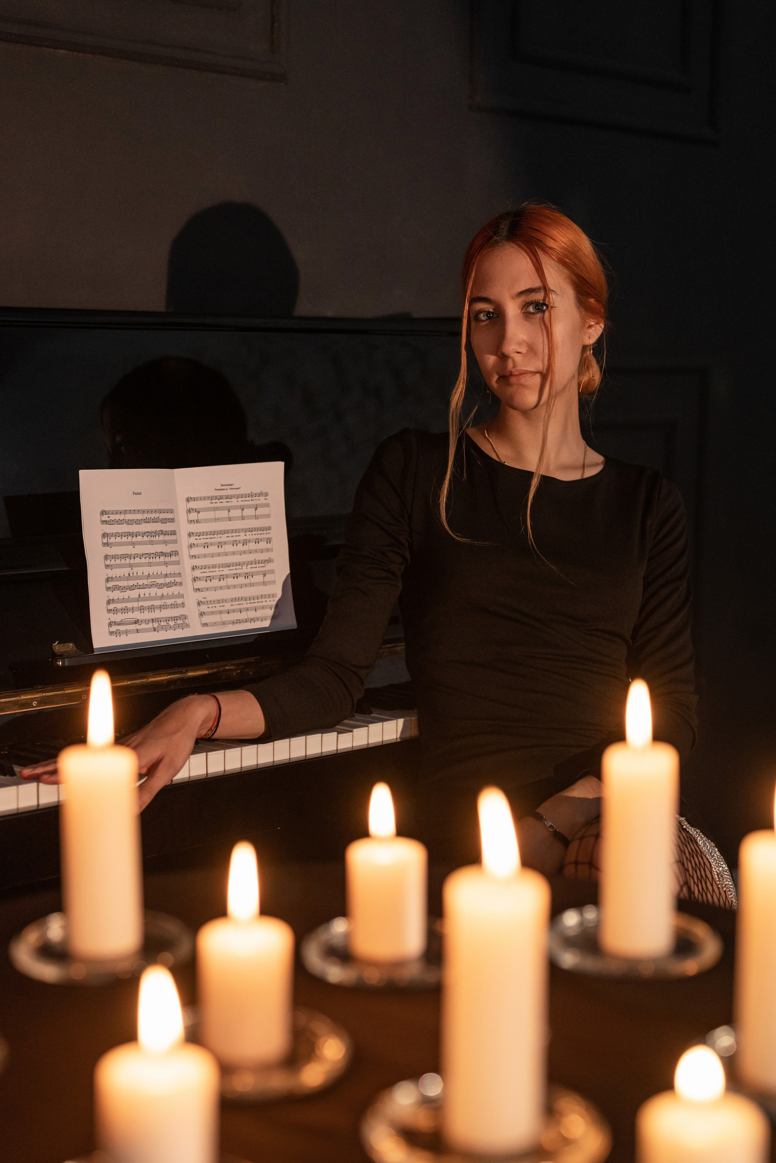 Фотопроект *Свечи и пианино*. Фотограф в городе Салават