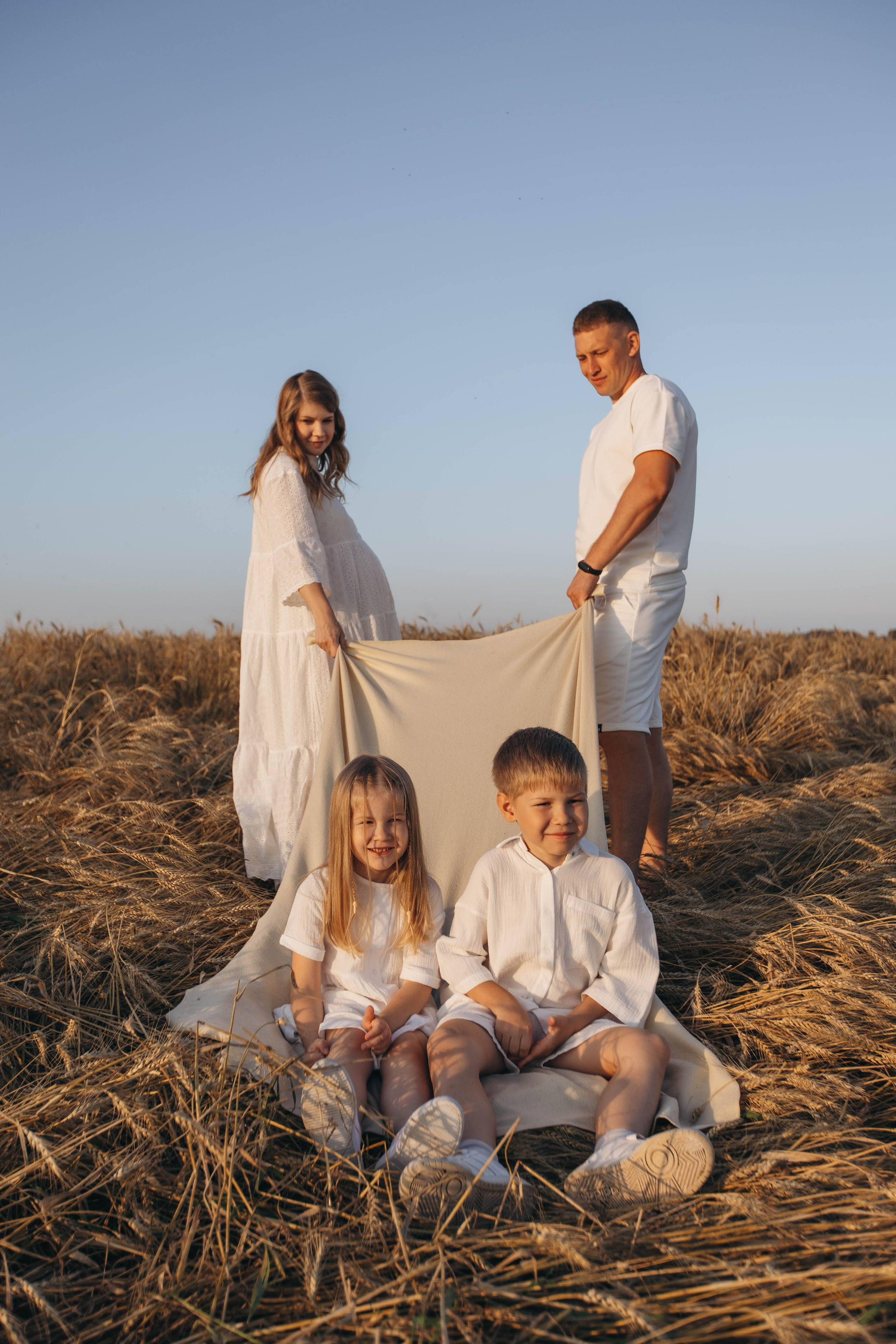 Семейная в полях ♡