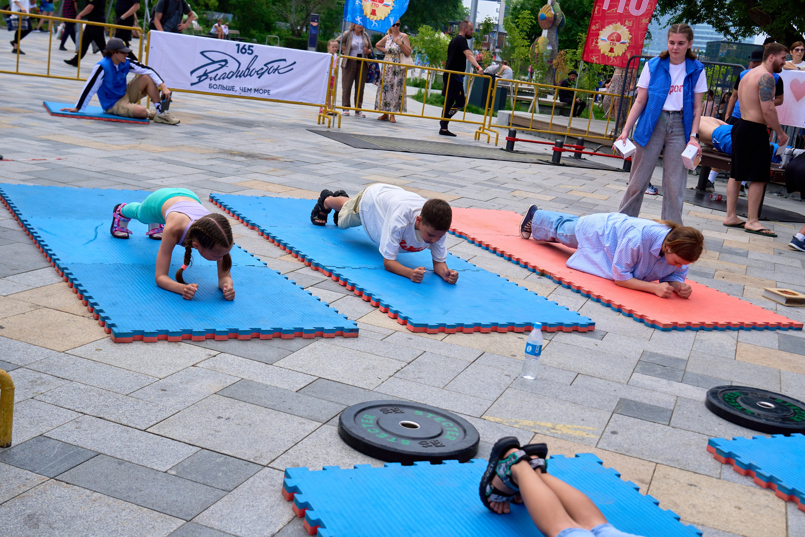 День спорта. Фотограф во Владивостоке