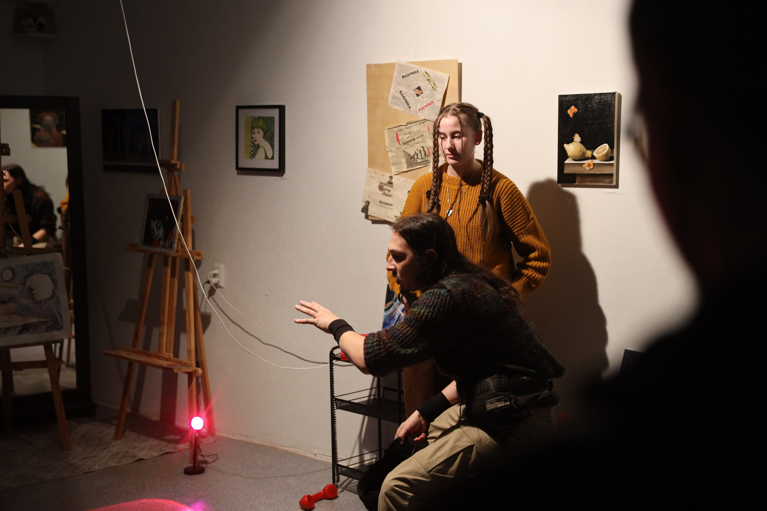 Выставка-перформанс. Творческое пространство в Санкт-Петербурге